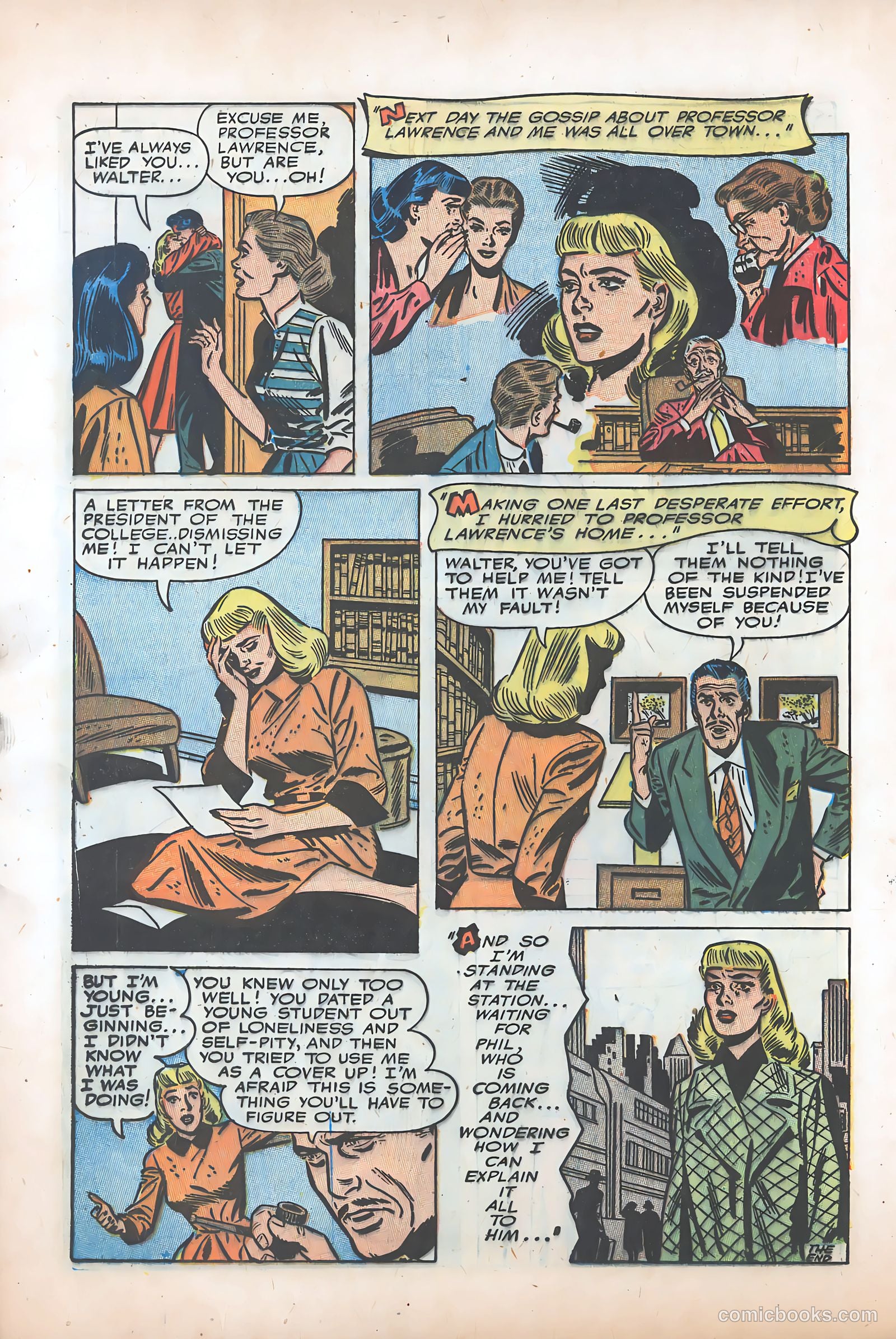 Teen-Age Romances #40 (1949) — page 20 of 36