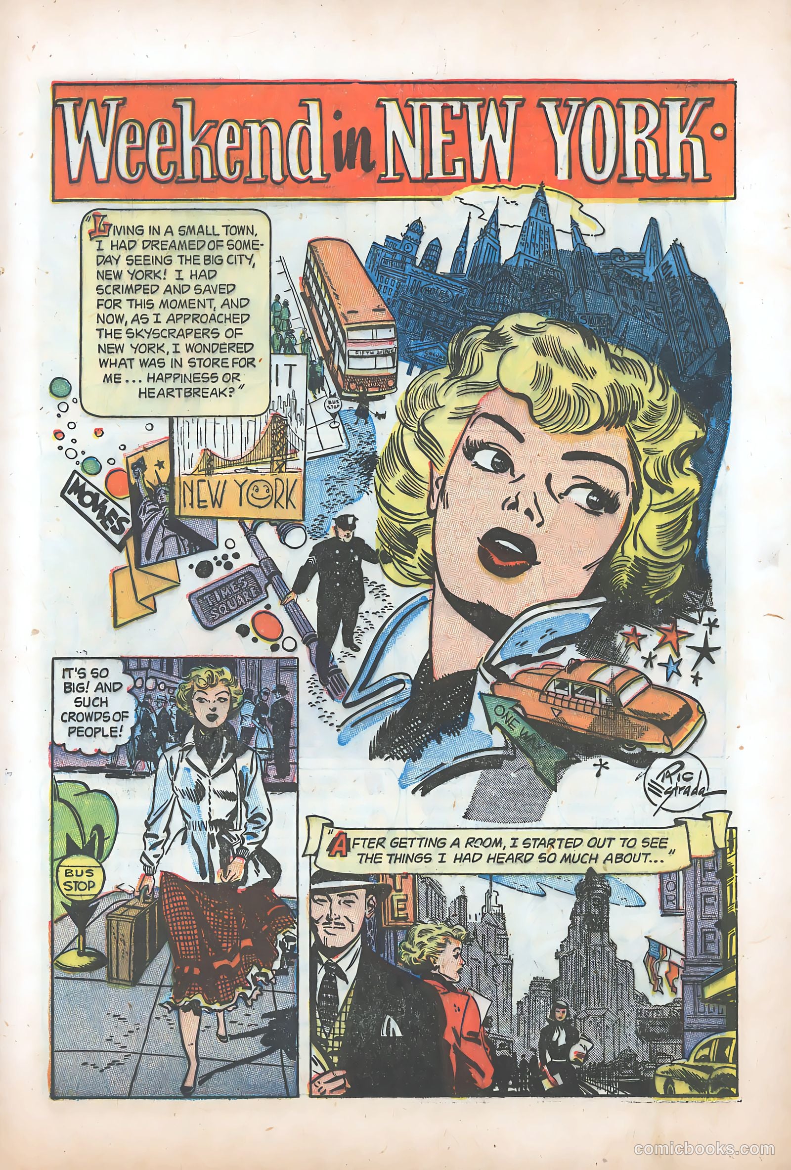 Teen-Age Romances #40 (1949) — page 21 of 36