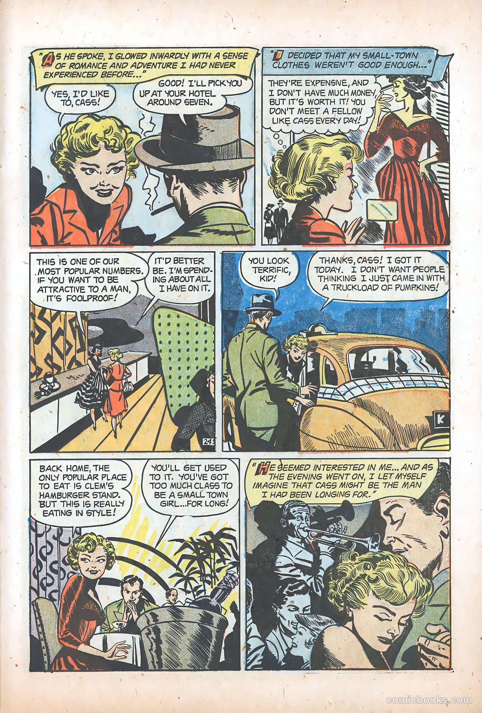 Teen-Age Romances #40 (1949) — page 23 of 36