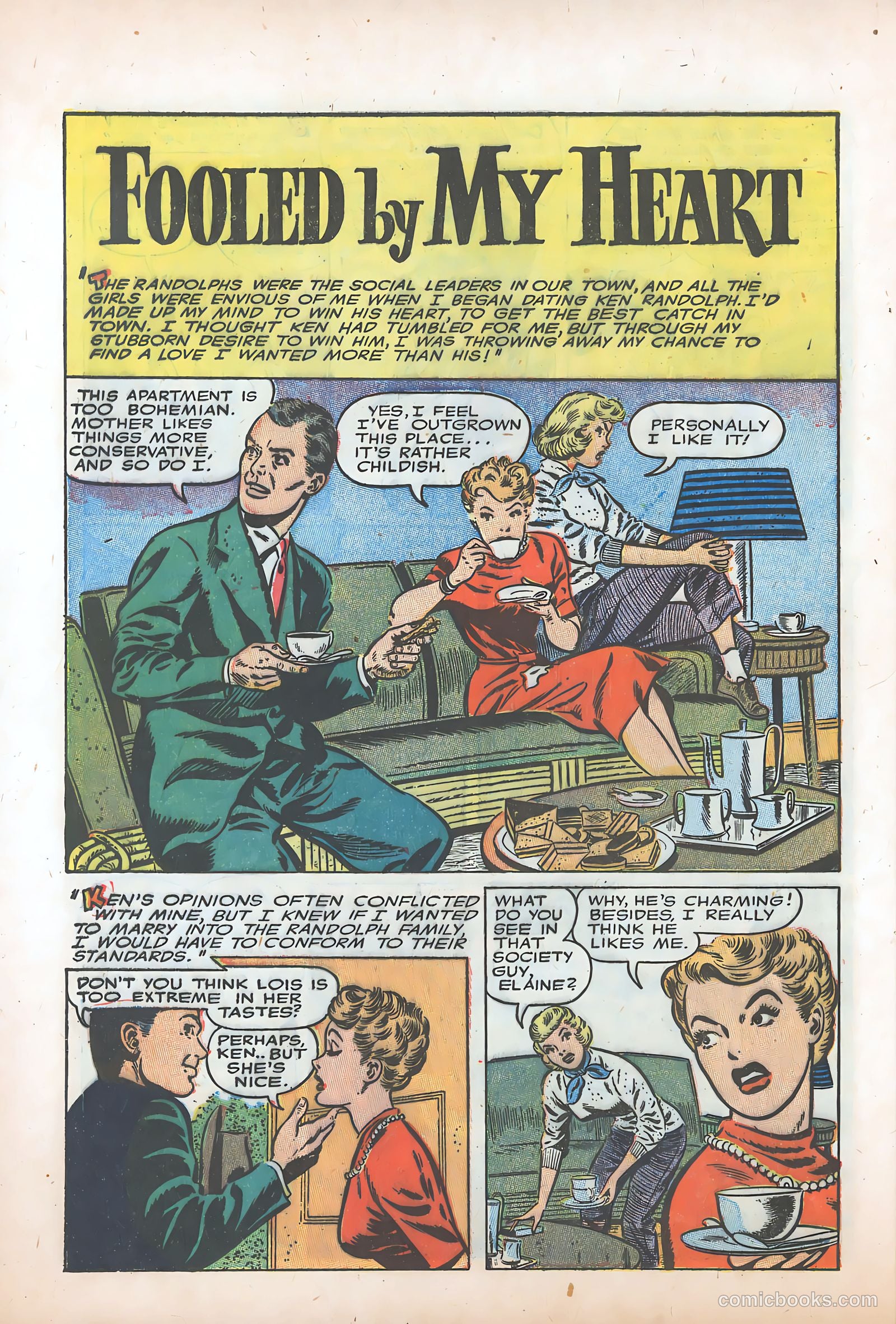 Teen-Age Romances #40 (1949) — page 28 of 36
