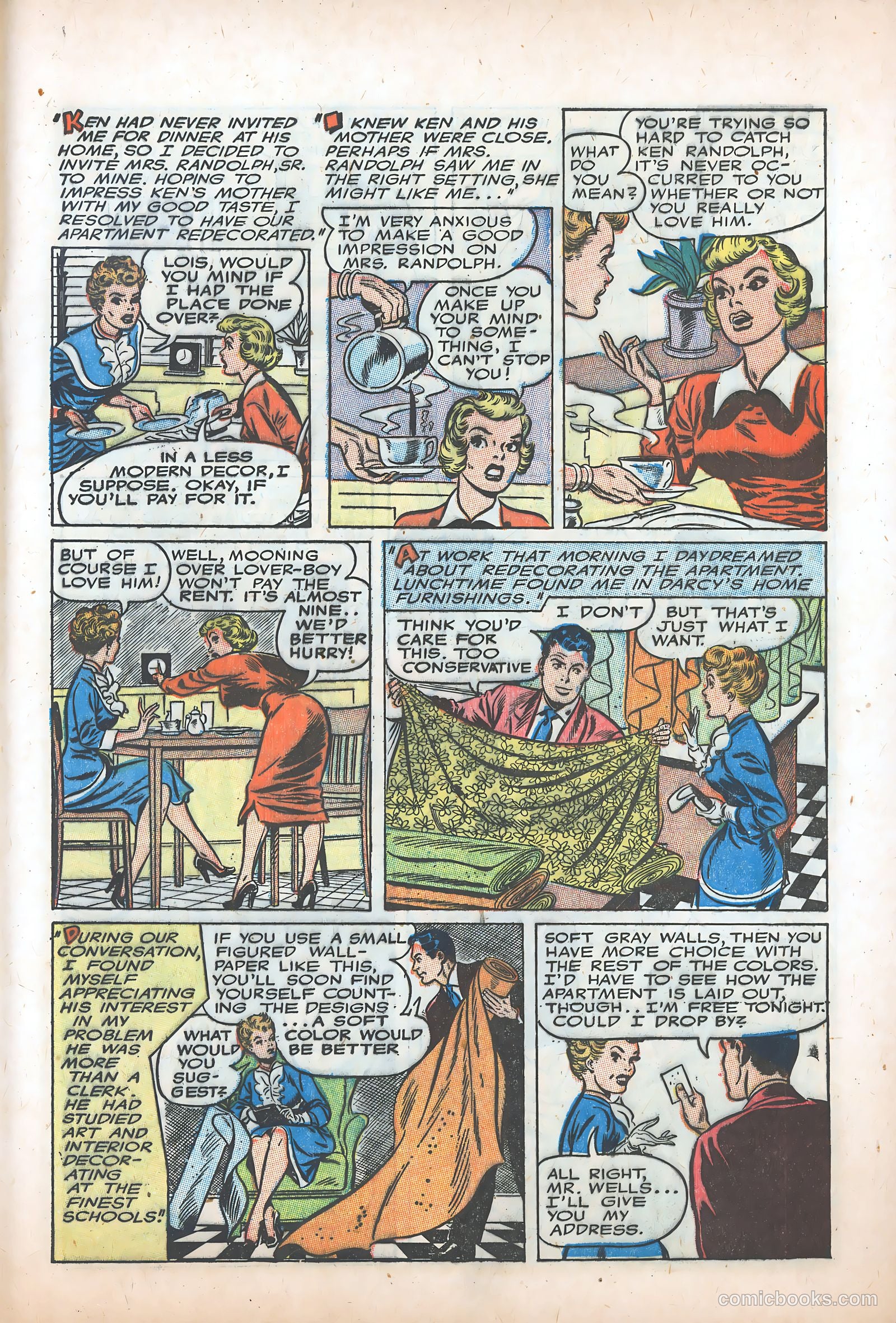 Teen-Age Romances #40 (1949) — page 29 of 36