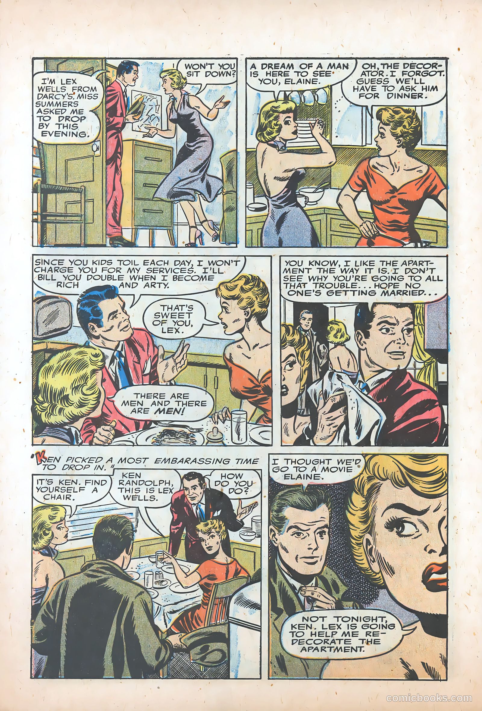 Teen-Age Romances #40 (1949) — page 30 of 36