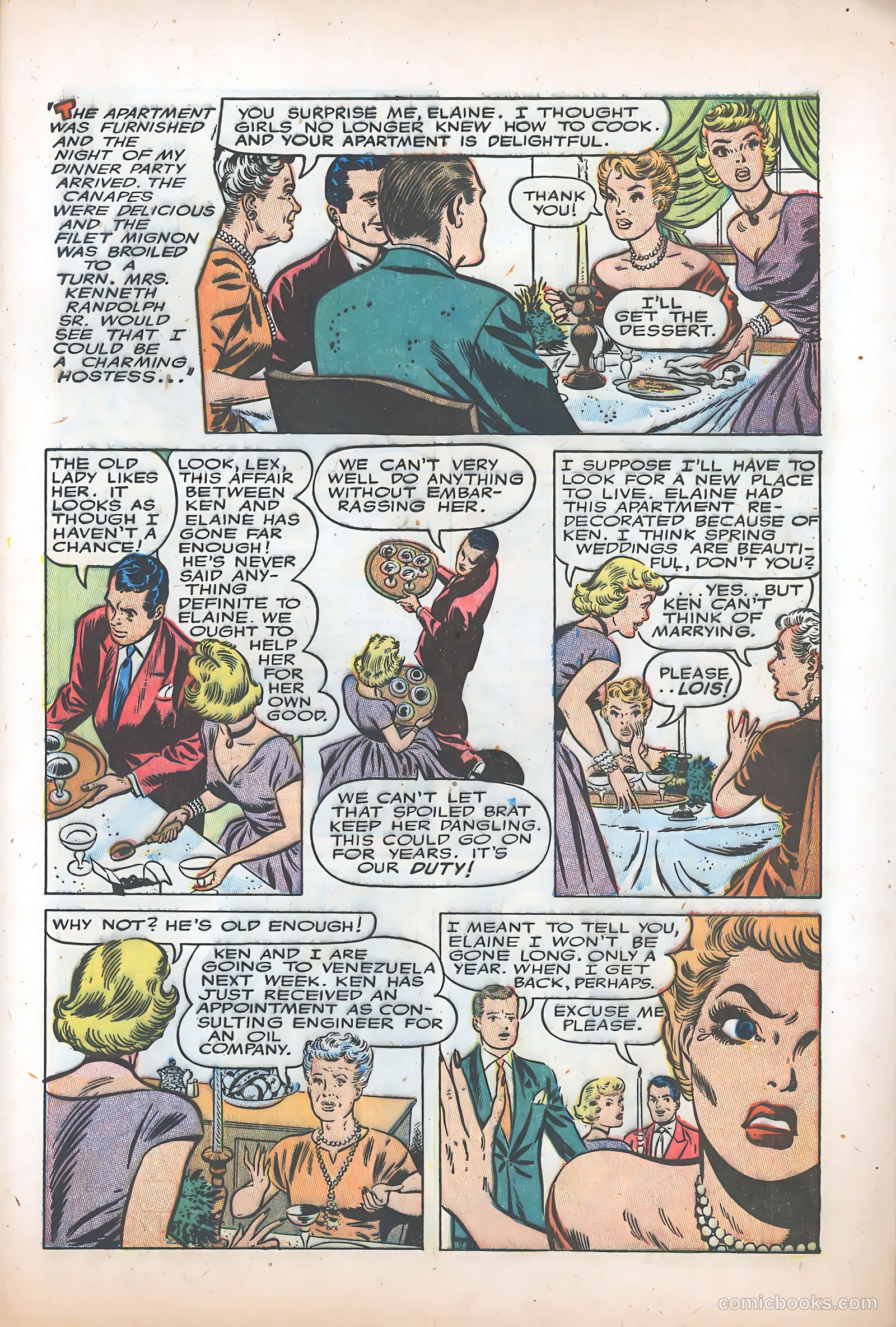 Teen-Age Romances #40 (1949) — page 33 of 36