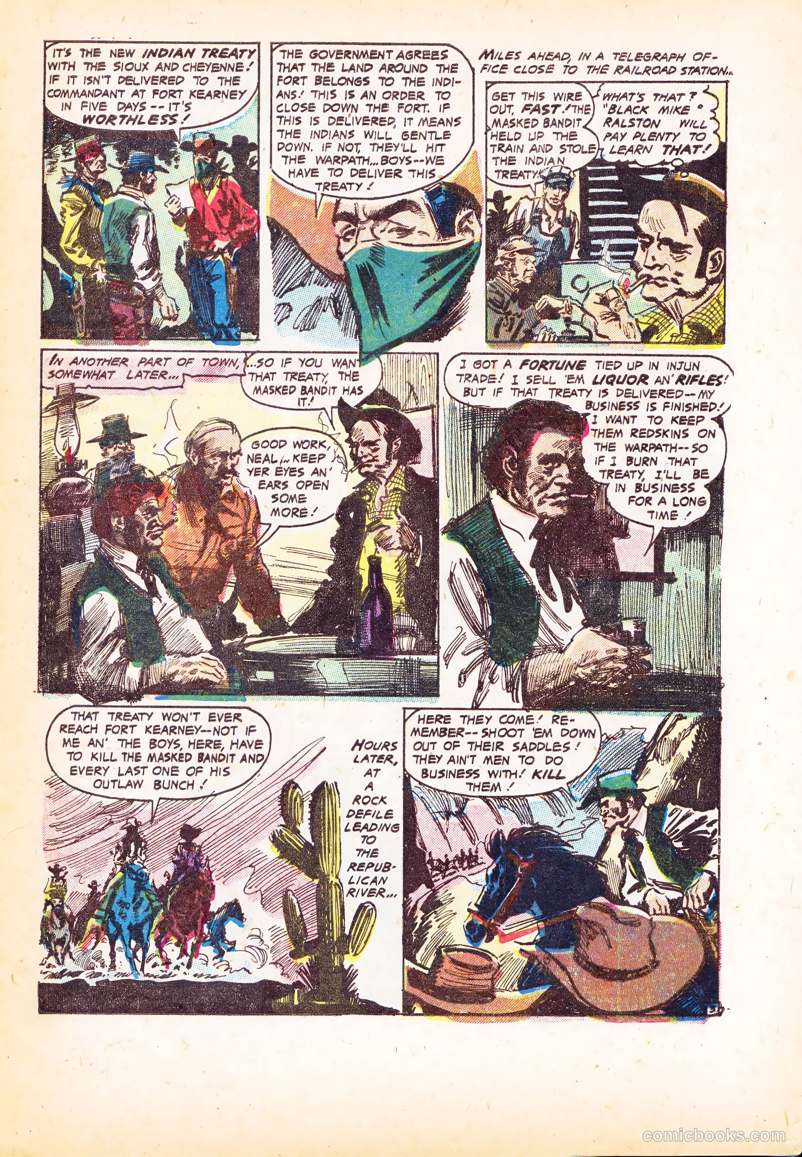 masked bandit nn #nn (1952) — page 6 of 37