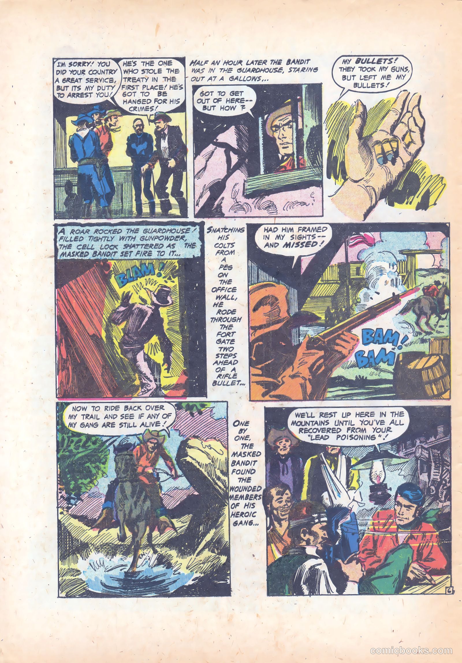 masked bandit nn #nn (1952) — page 9 of 37