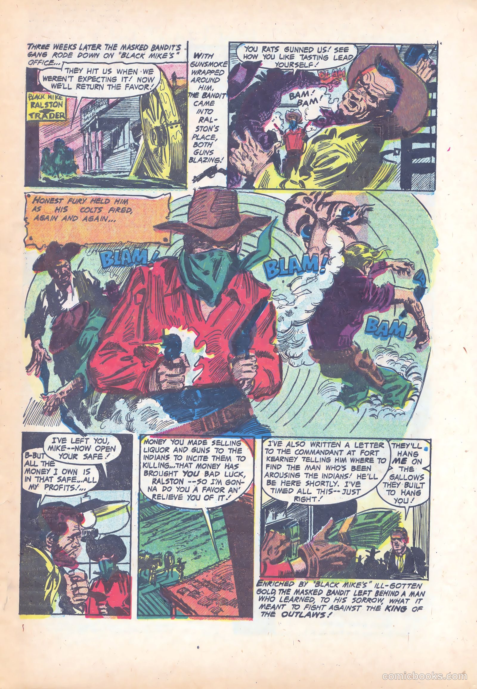 masked bandit nn #nn (1952) — page 10 of 37