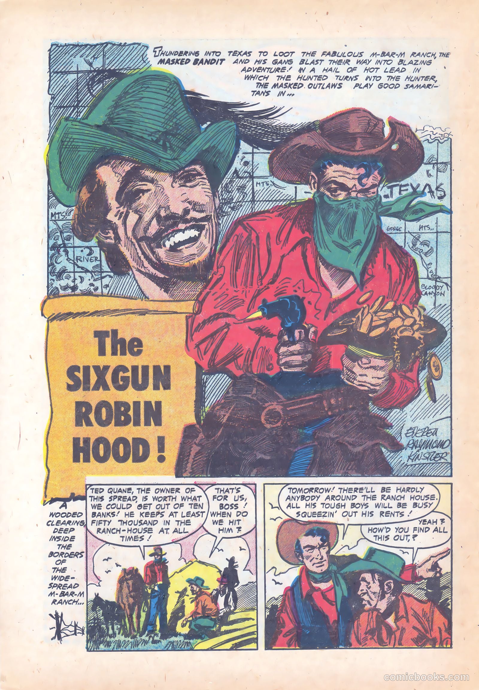 masked bandit nn #nn (1952) — page 13 of 37