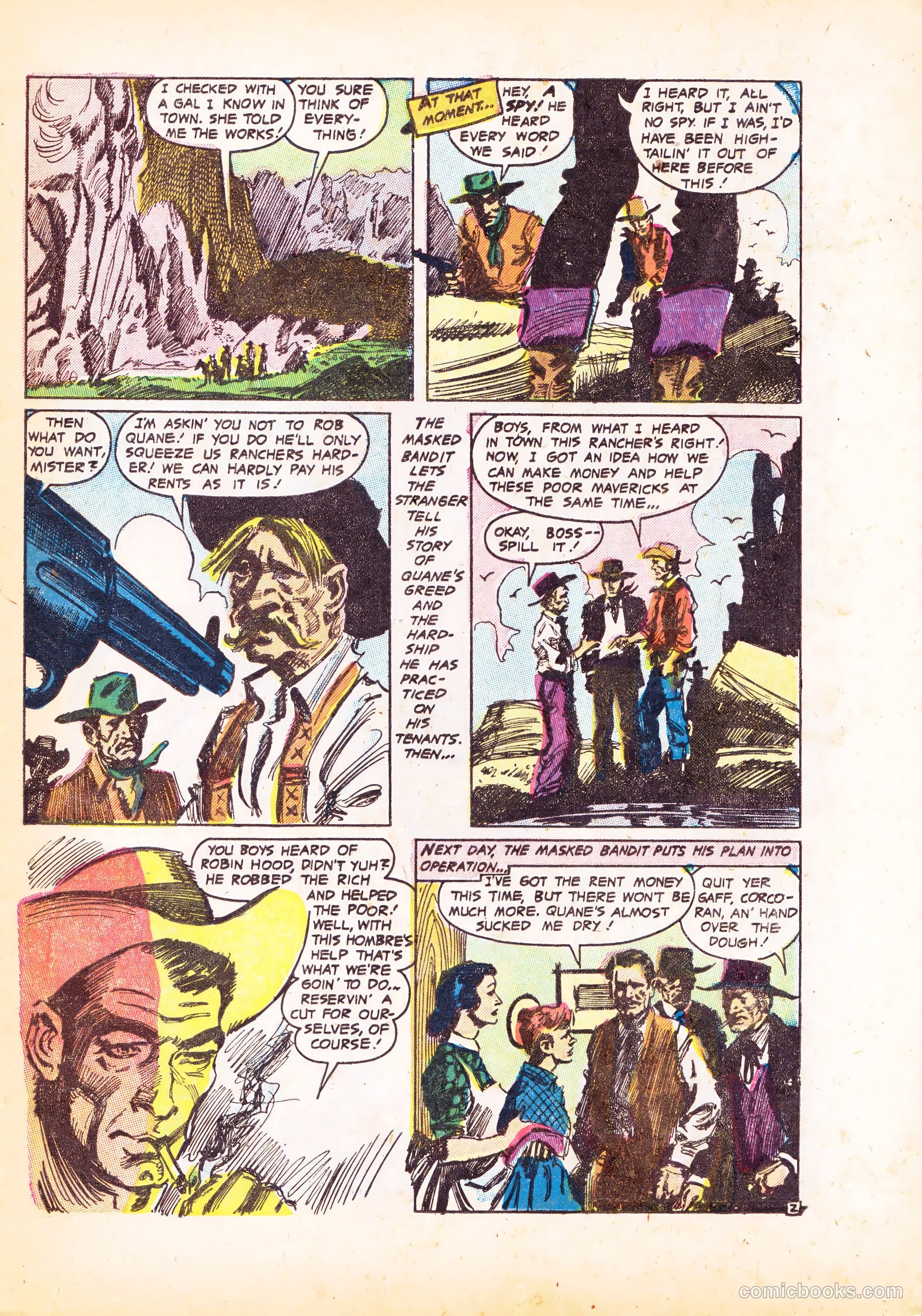 masked bandit nn #nn (1952) — page 14 of 37