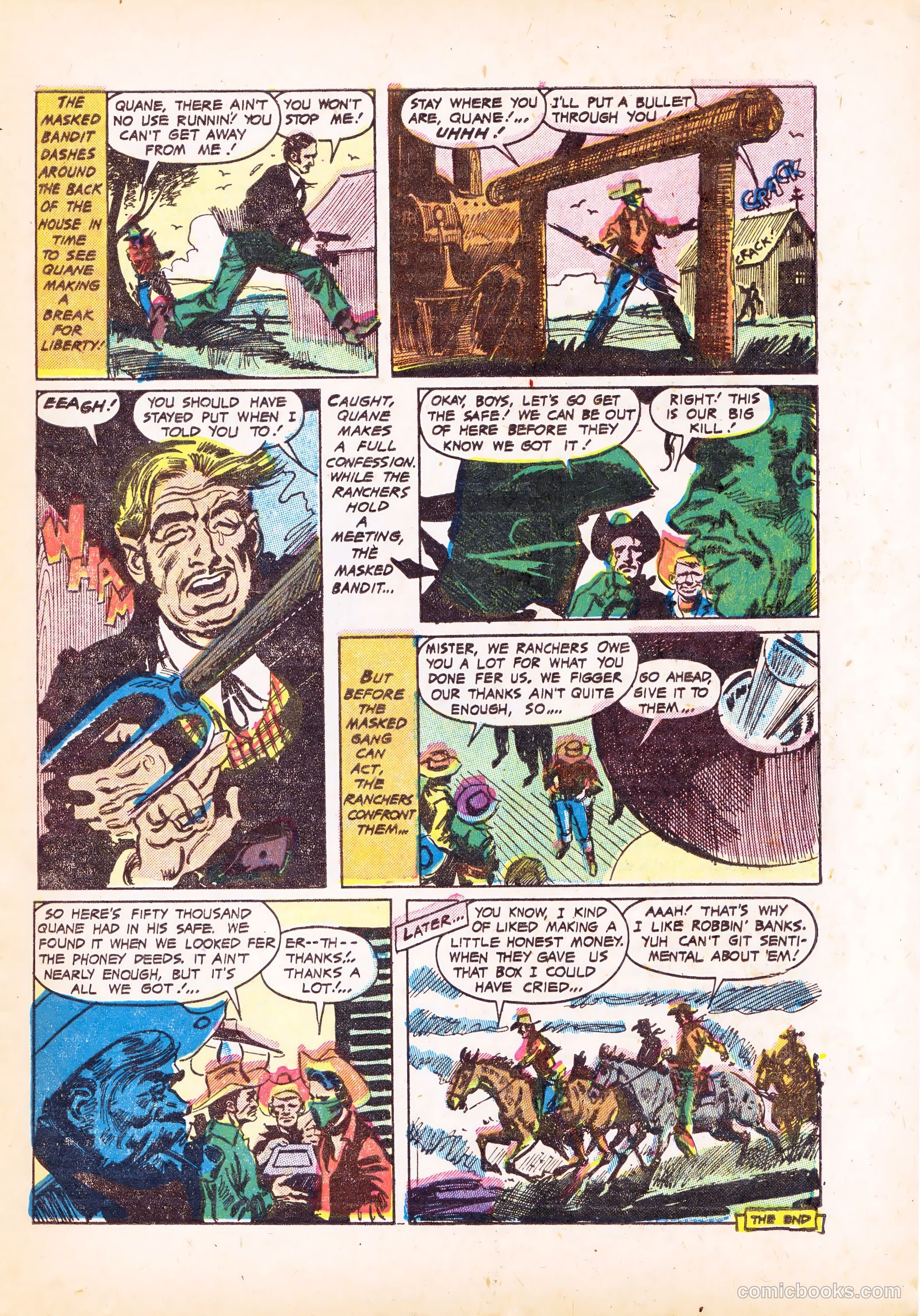 masked bandit nn #nn (1952) — page 18 of 37