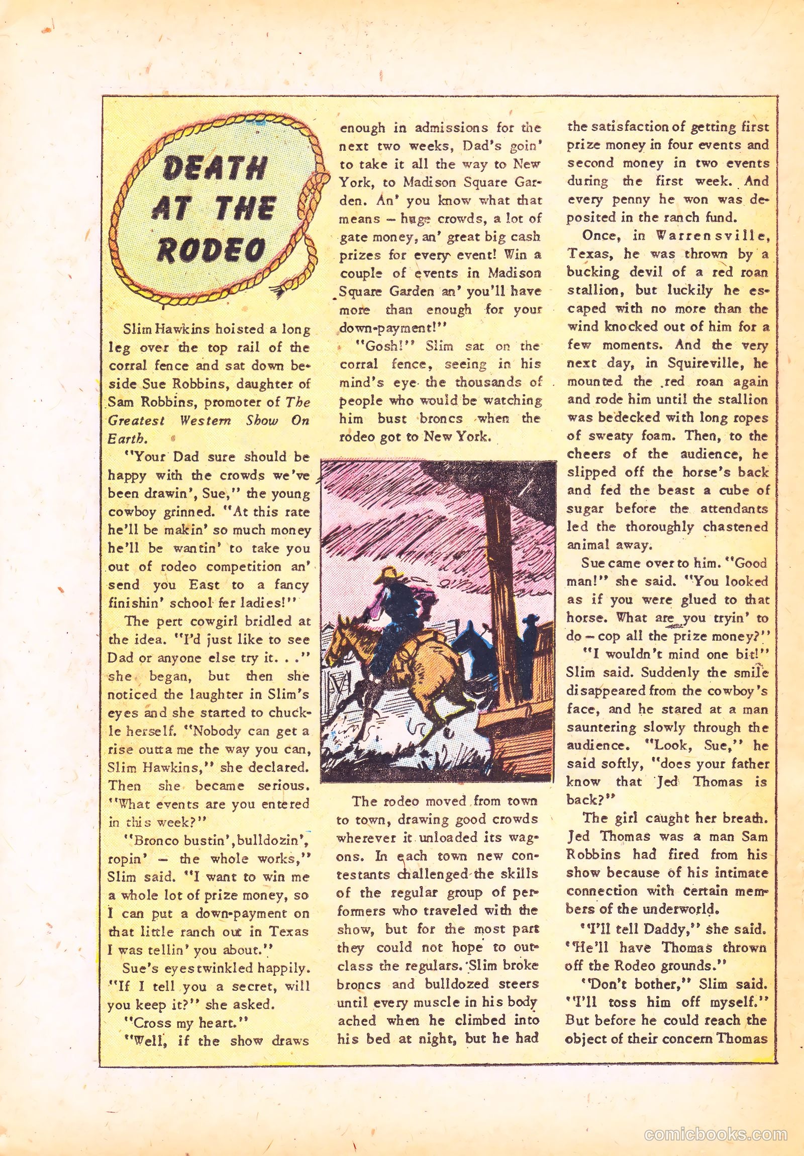 masked bandit nn #nn (1952) — page 19 of 37