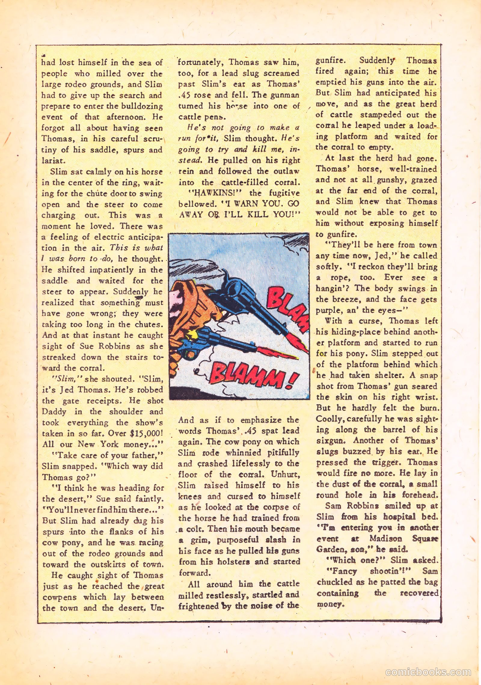 masked bandit nn #nn (1952) — page 20 of 37