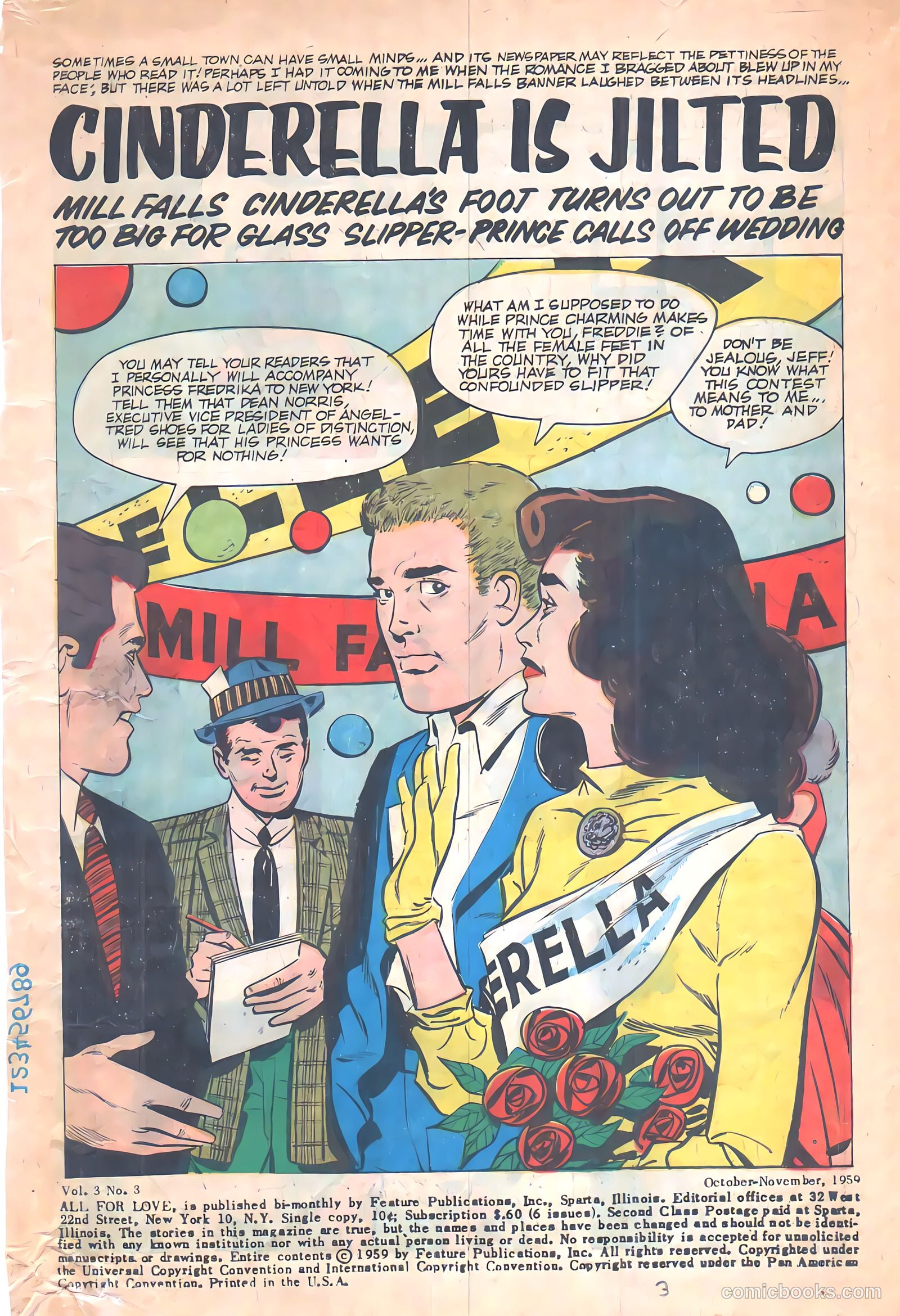 All for Love #3 (1959) — page 3 of 36