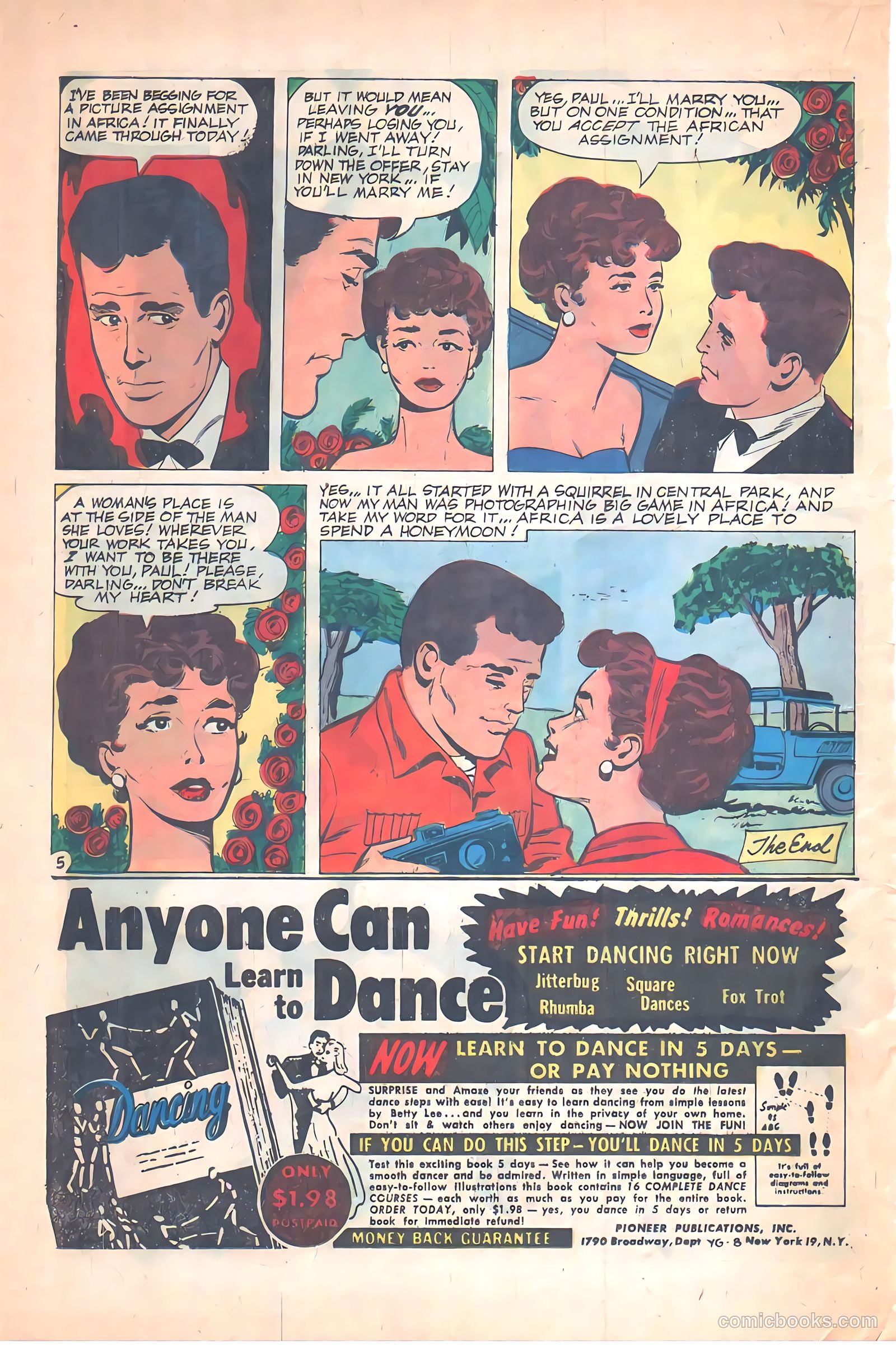 All for Love #3 (1959) — page 20 of 36
