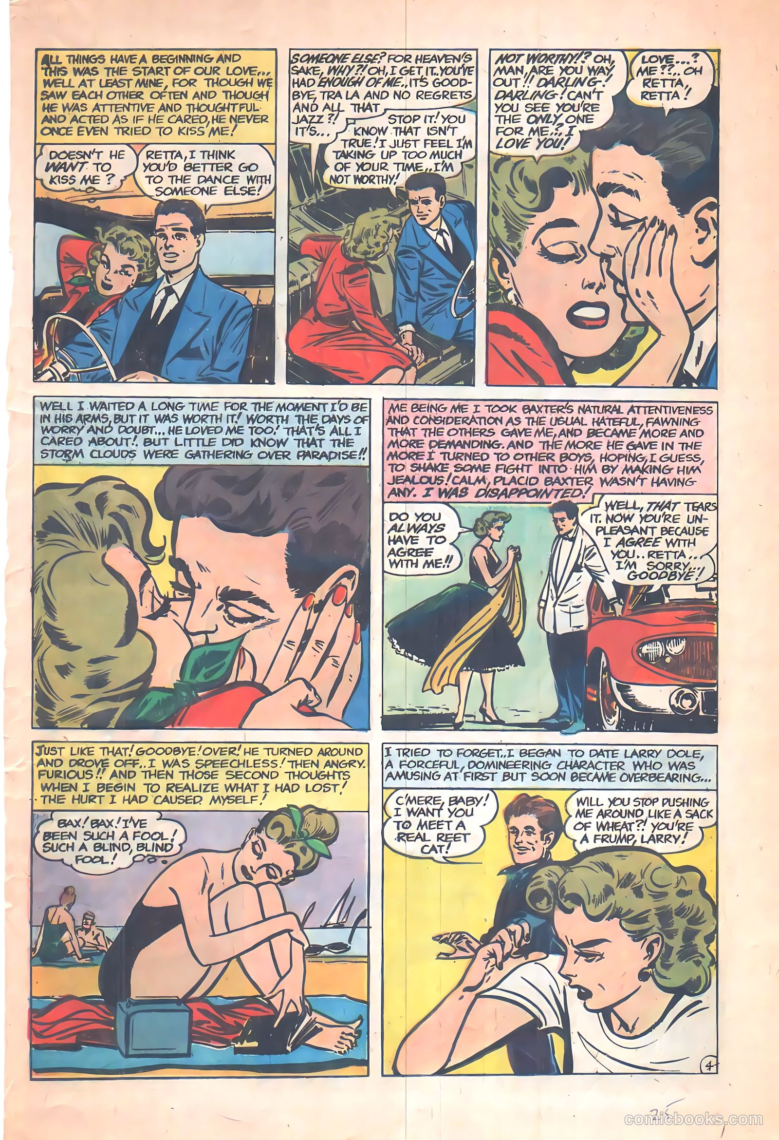 All for Love #3 (1959) — page 25 of 36