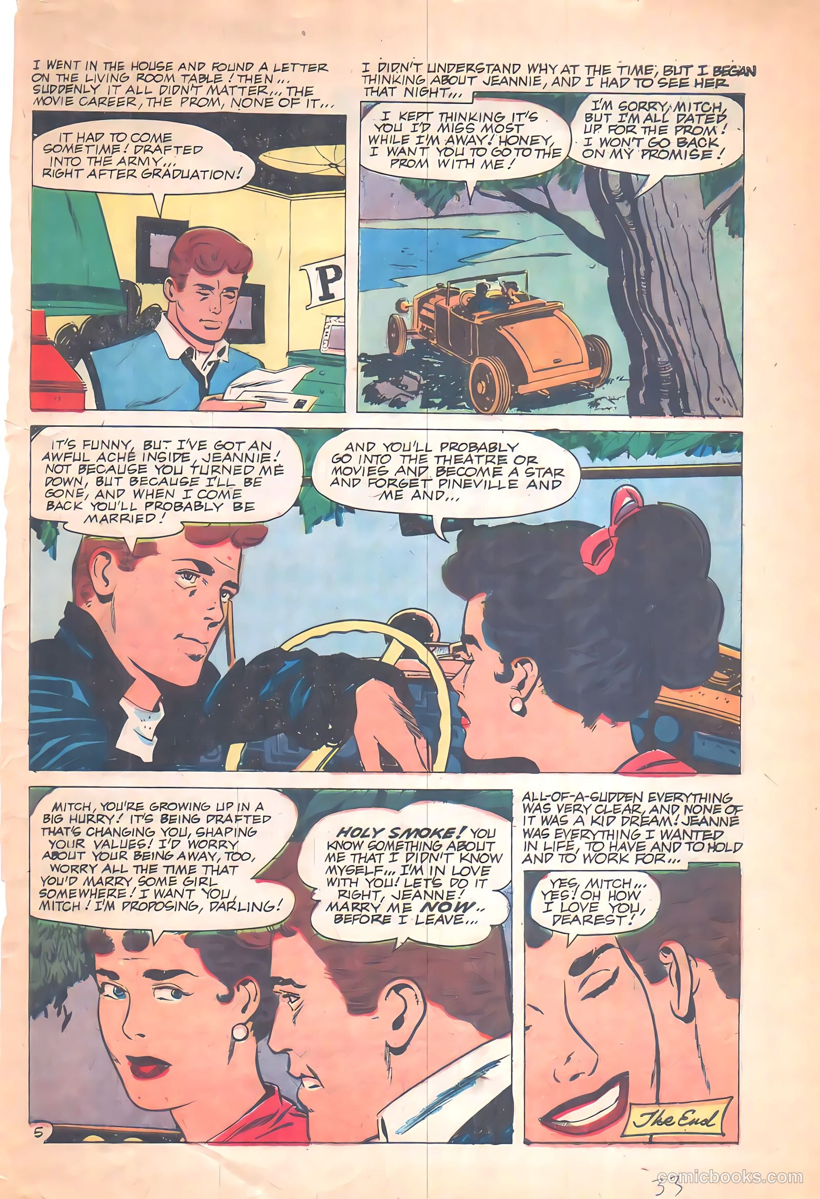All for Love #3 (1959) — page 33 of 36