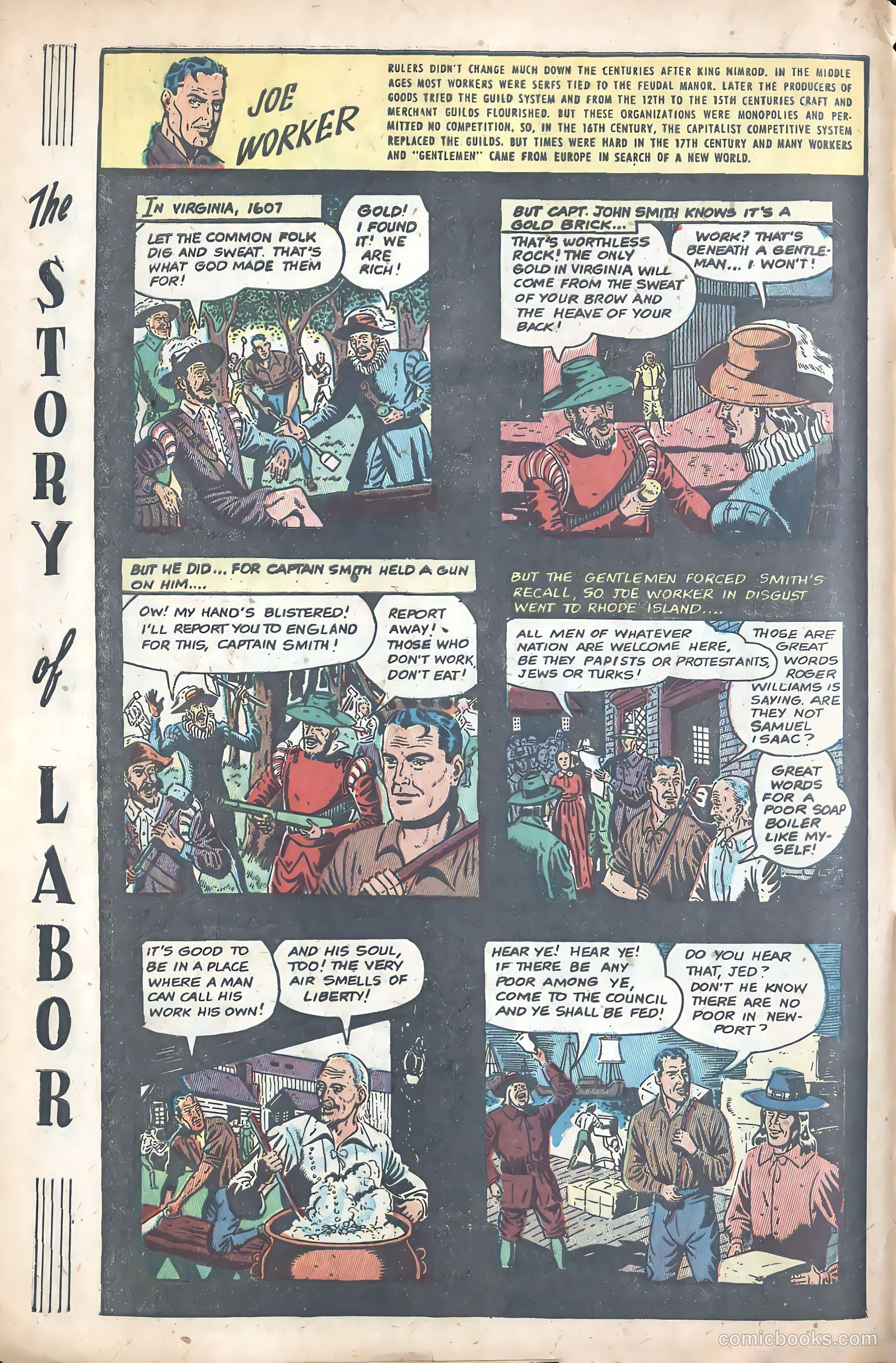 Joe Worker and the Story of Labor #nn (1945) — page 4 of 47