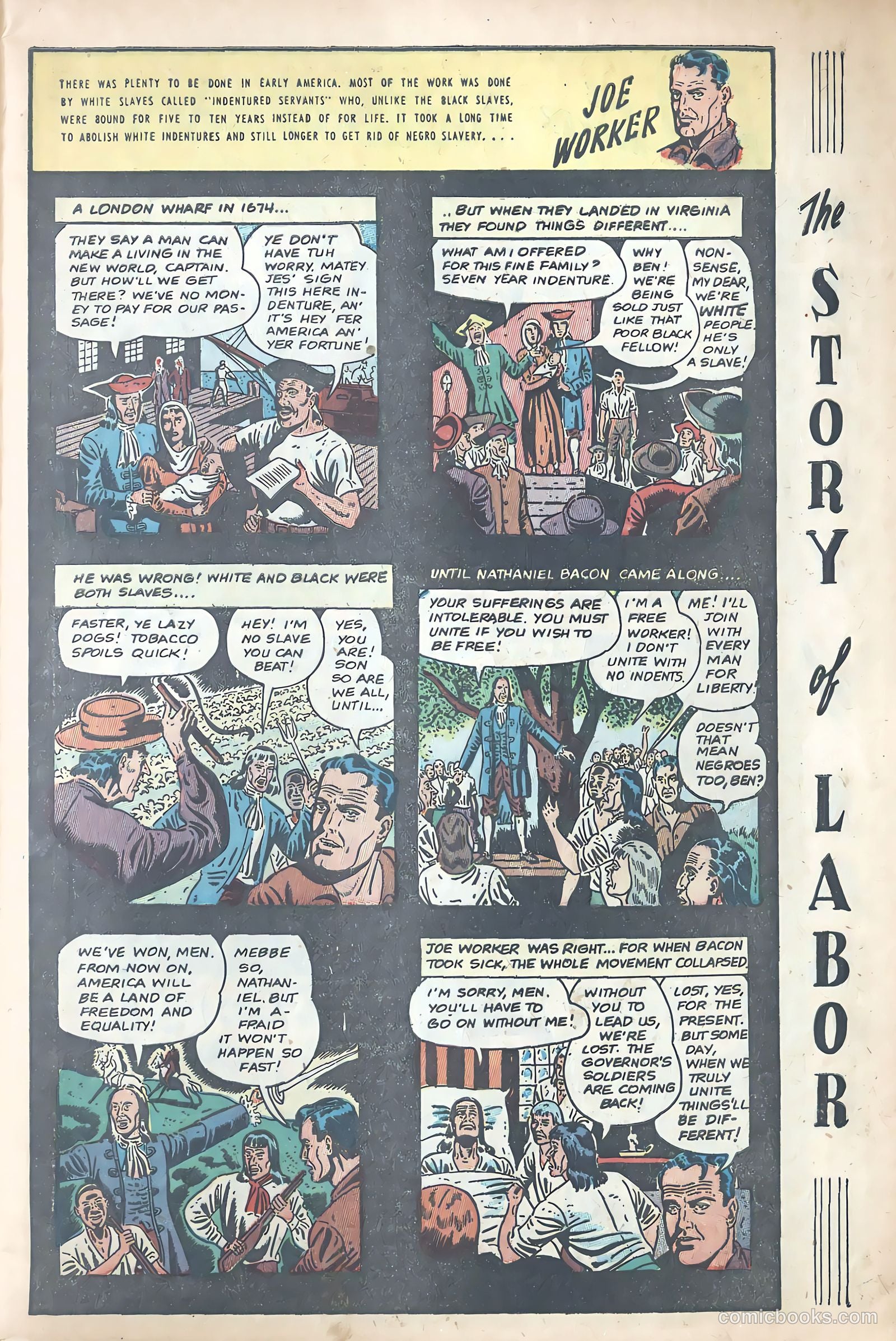 Joe Worker and the Story of Labor #nn (1945) — page 5 of 47
