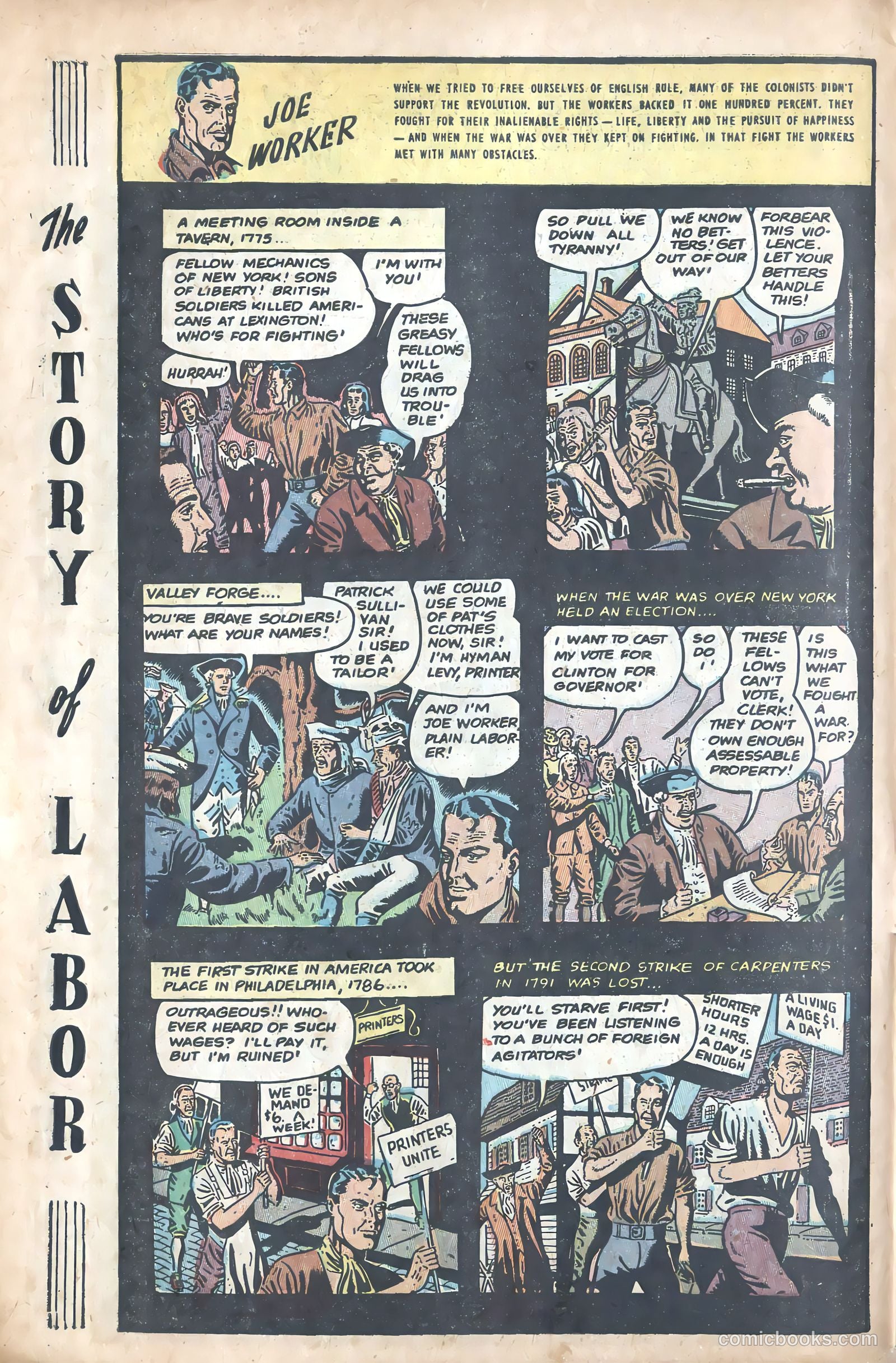 Joe Worker and the Story of Labor #nn (1945) — page 6 of 47