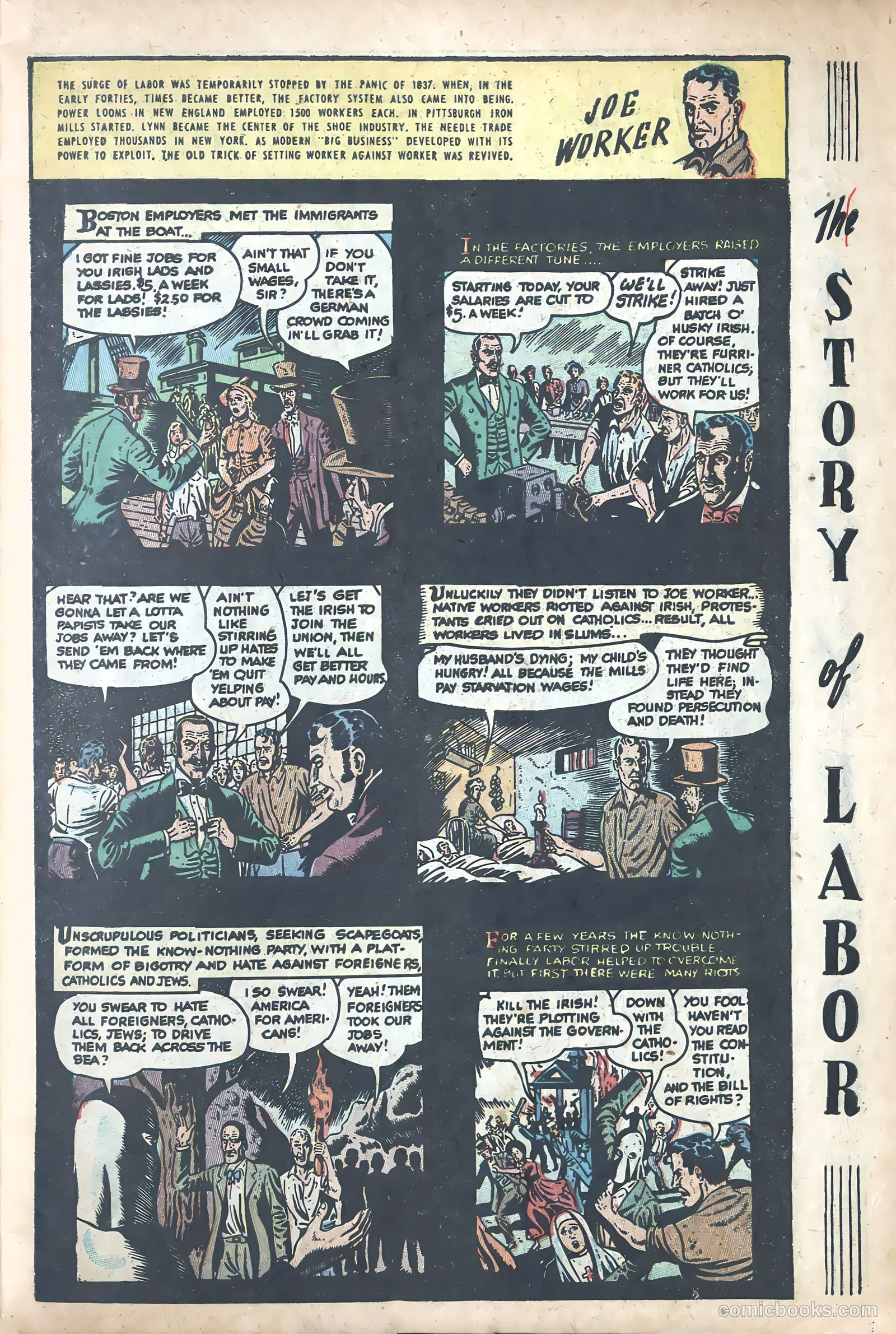 Joe Worker and the Story of Labor #nn (1945) — page 9 of 47