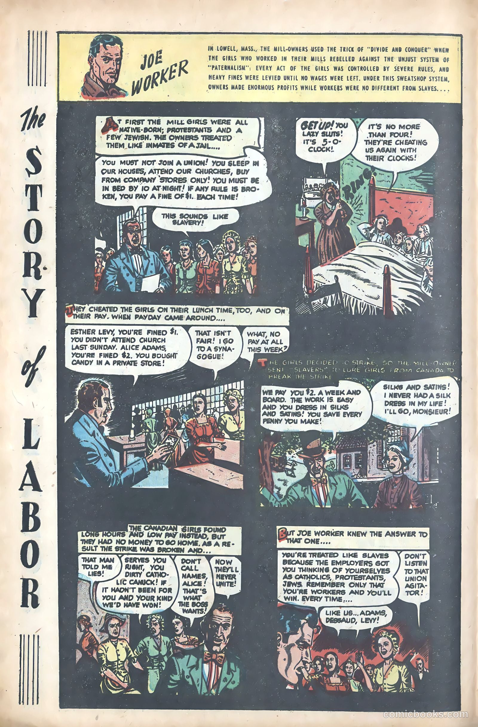 Joe Worker and the Story of Labor #nn (1945) — page 10 of 47