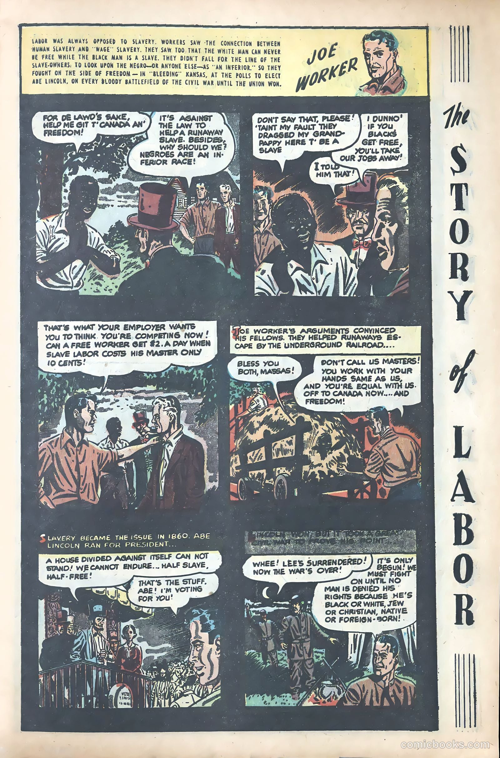 Joe Worker and the Story of Labor #nn (1945) — page 11 of 47