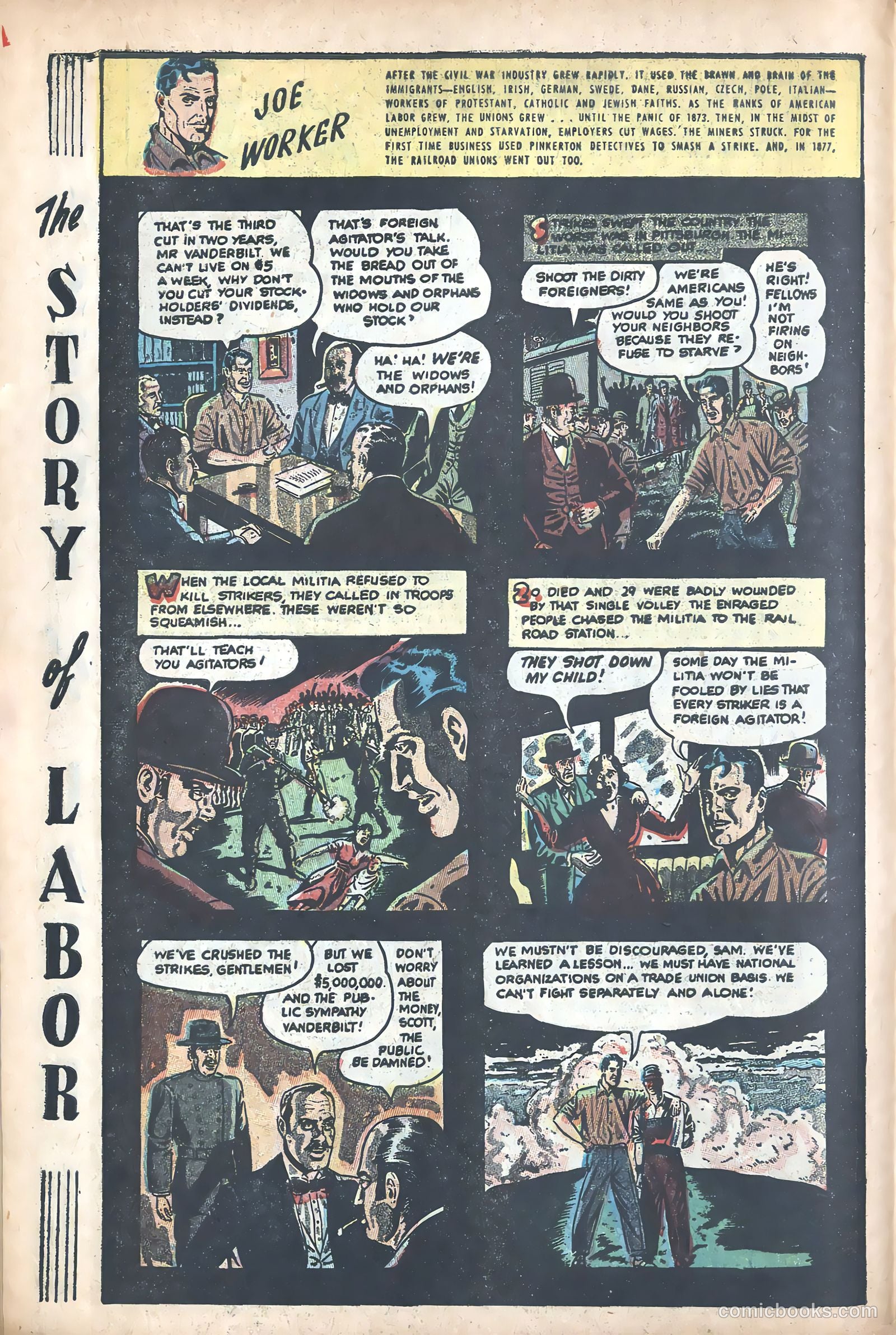 Joe Worker and the Story of Labor #nn (1945) — page 12 of 47