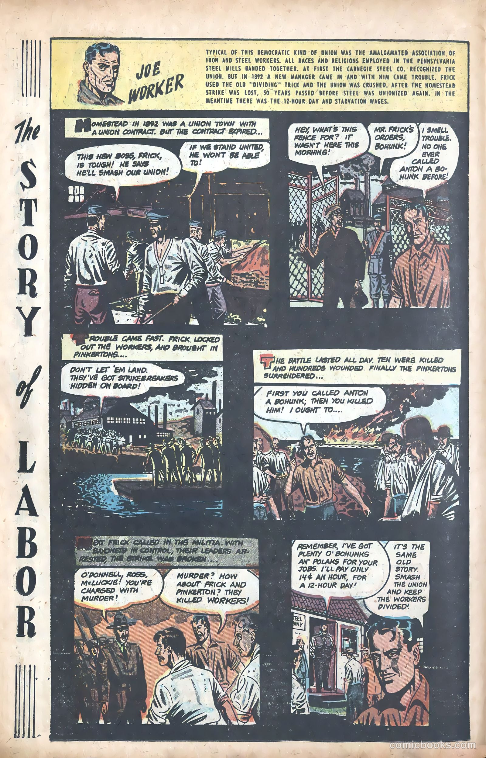 Joe Worker and the Story of Labor #nn (1945) — page 16 of 47