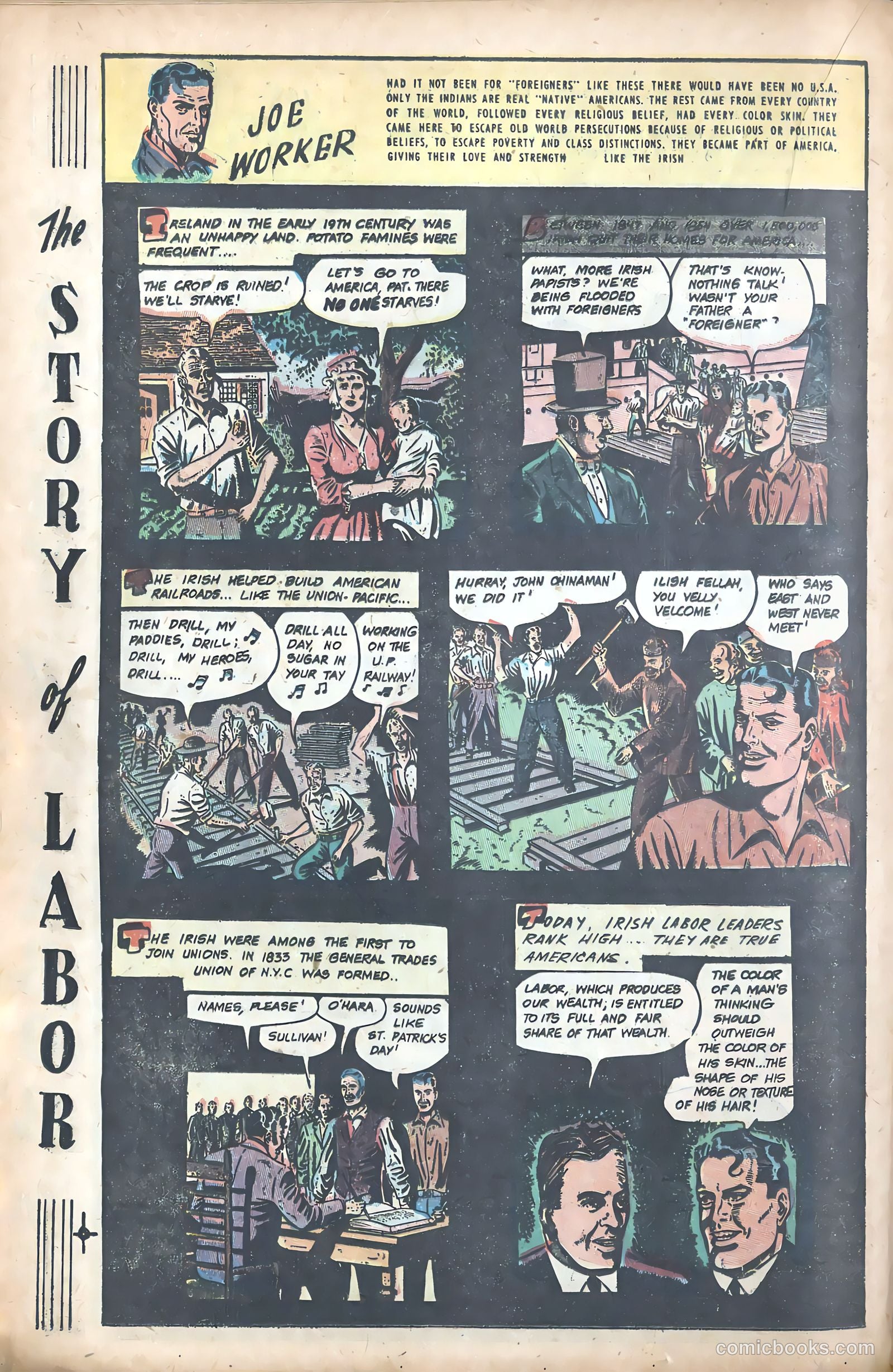 Joe Worker and the Story of Labor #nn (1945) — page 18 of 47