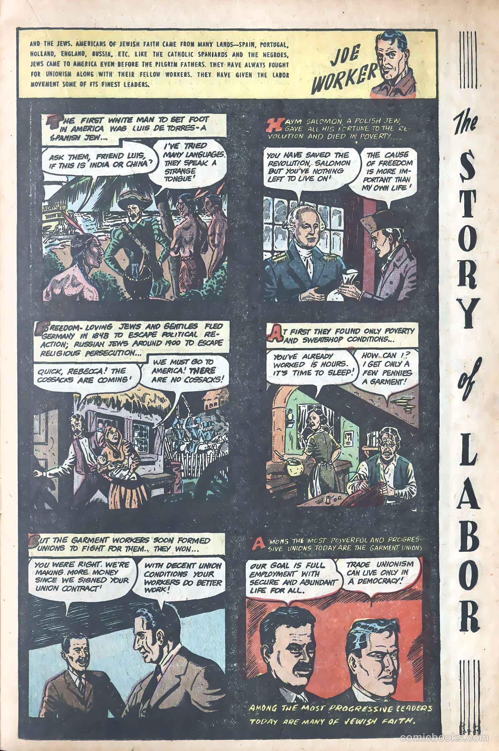 Joe Worker and the Story of Labor #nn (1945) — page 19 of 47