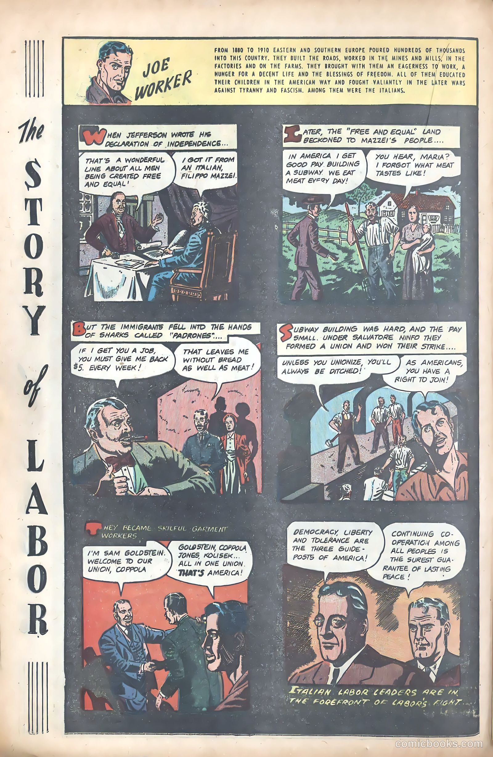 Joe Worker and the Story of Labor #nn (1945) — page 20 of 47