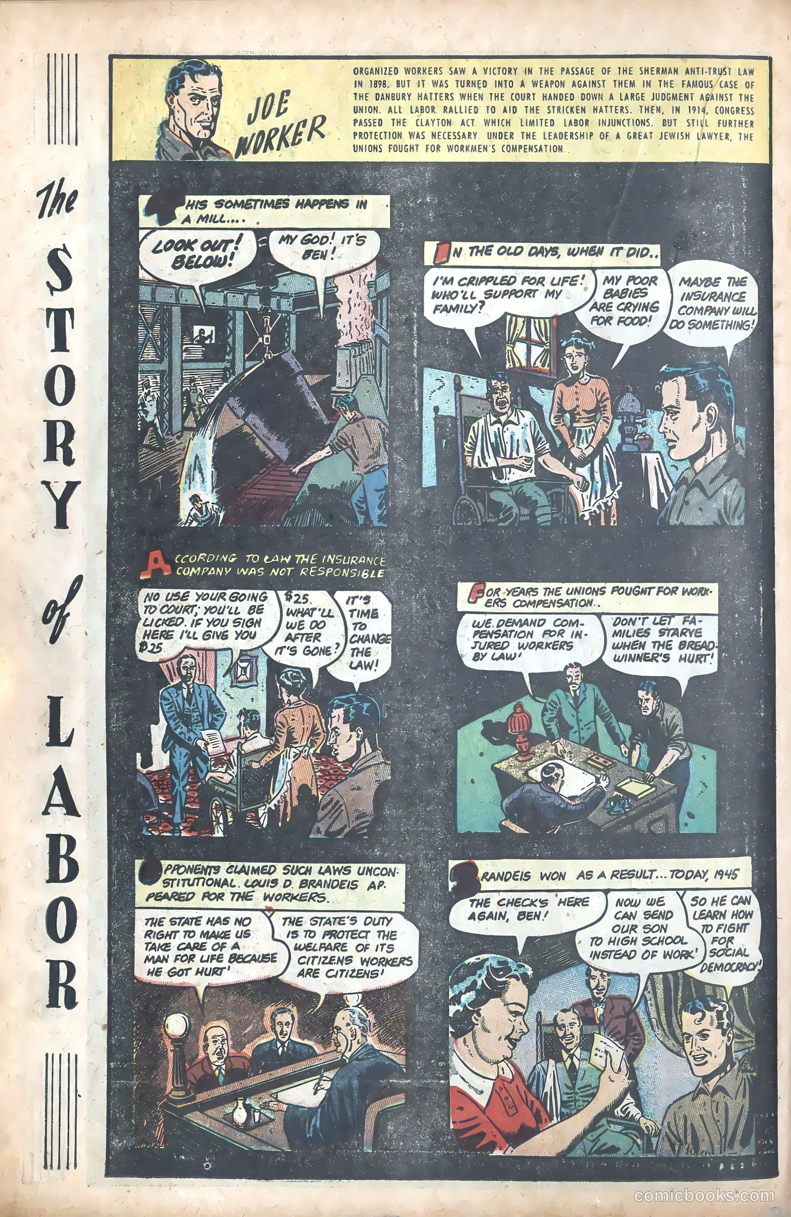 Joe Worker and the Story of Labor #nn (1945) — page 22 of 47