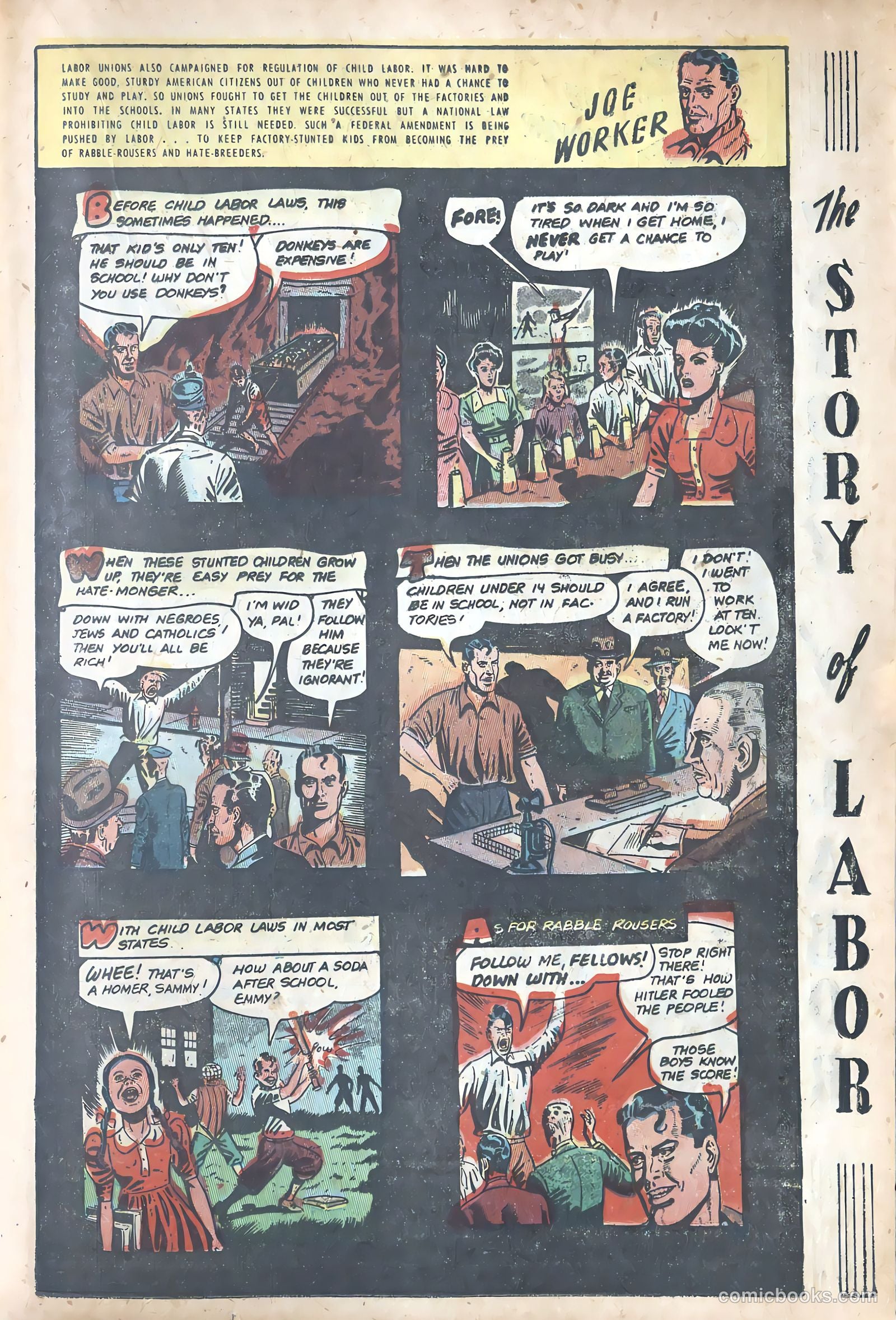 Joe Worker and the Story of Labor #nn (1945) — page 23 of 47