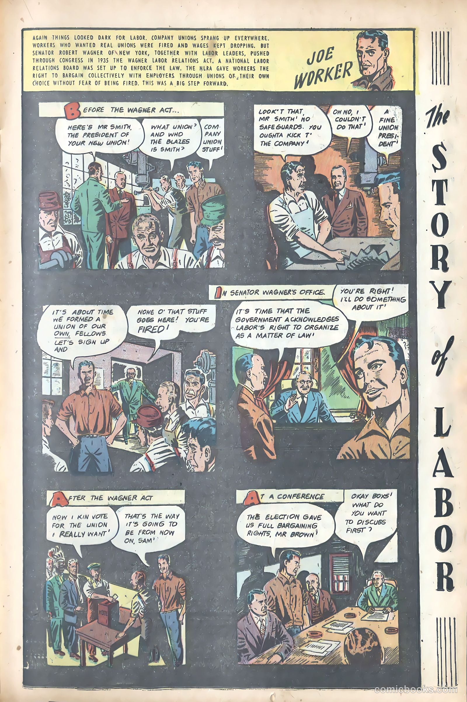 Joe Worker and the Story of Labor #nn (1945) — page 29 of 47