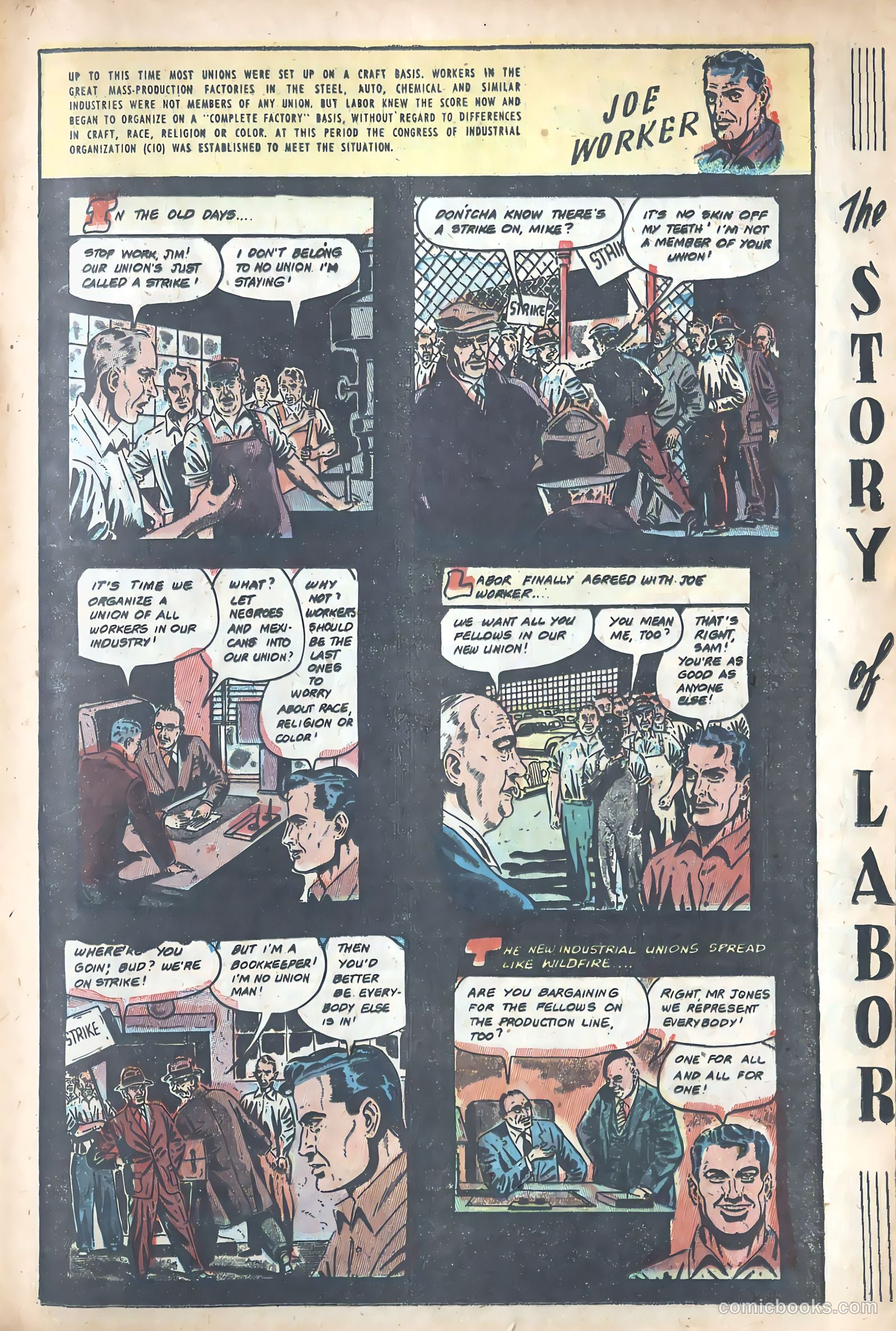 Joe Worker and the Story of Labor #nn (1945) — page 31 of 47