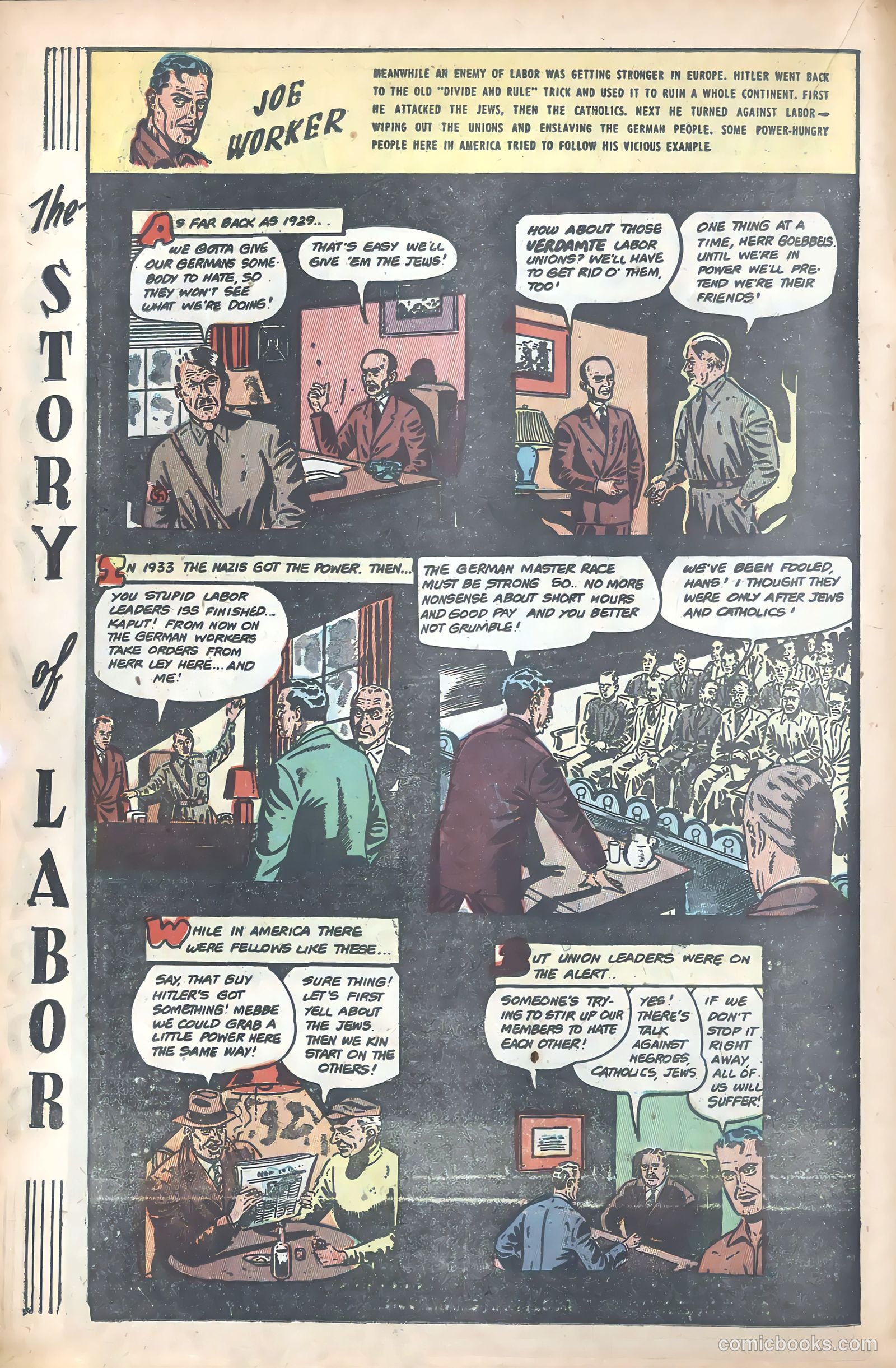 Joe Worker and the Story of Labor #nn (1945) — page 32 of 47