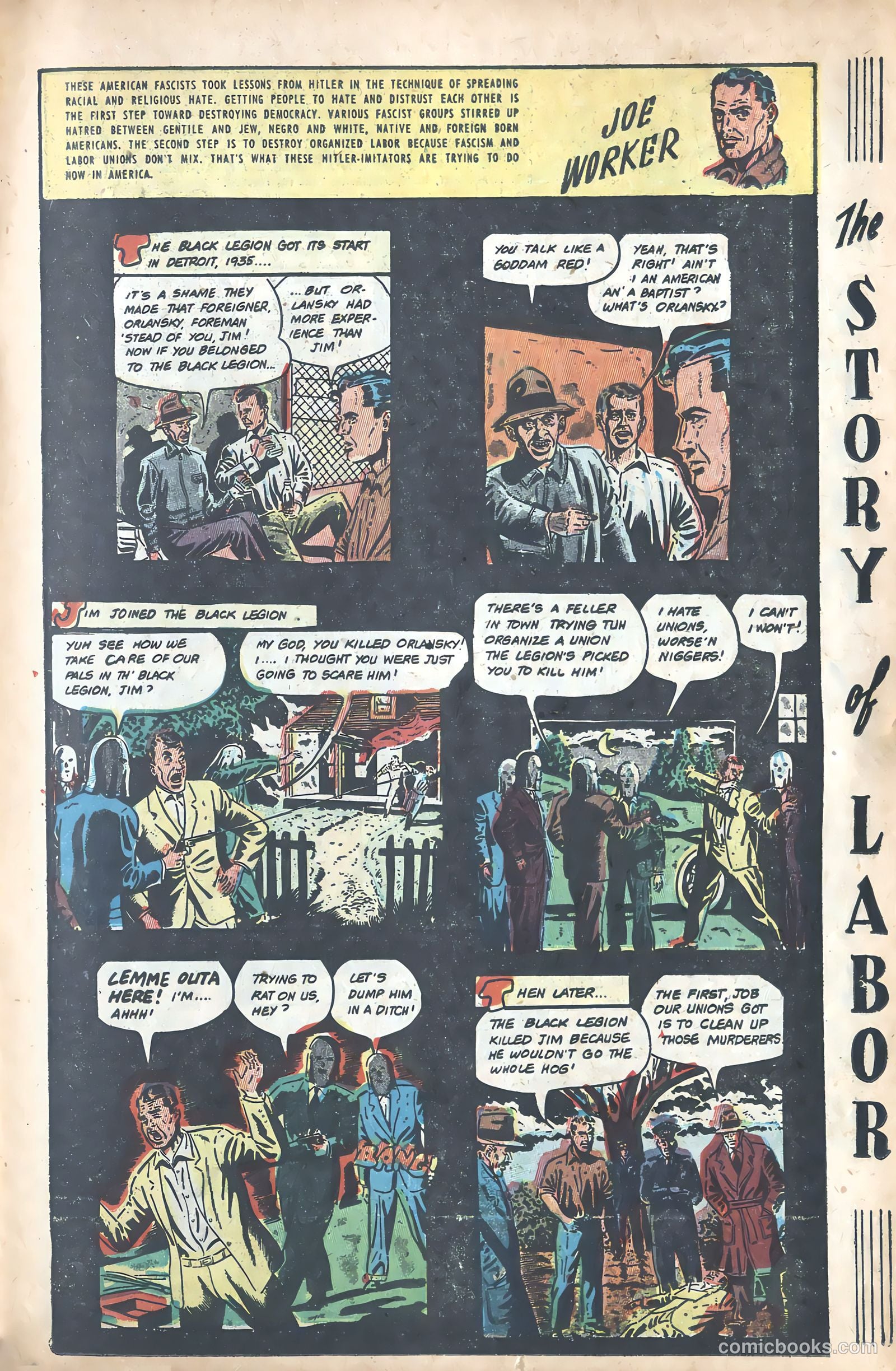 Joe Worker and the Story of Labor #nn (1945) — page 33 of 47