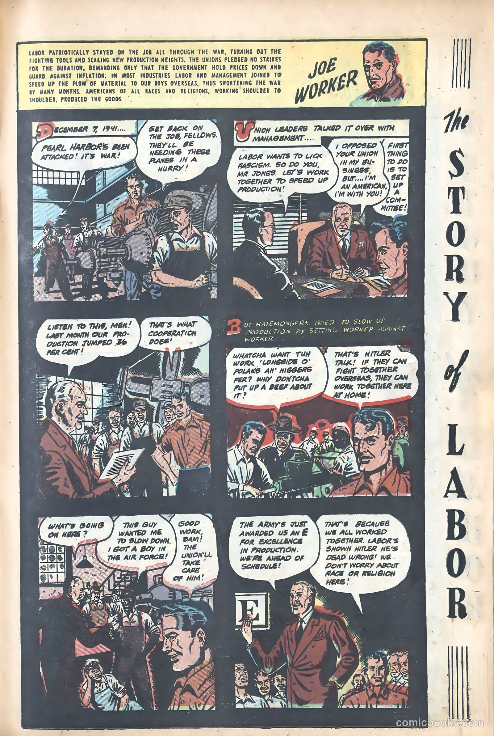 Joe Worker and the Story of Labor #nn (1945) — page 35 of 47