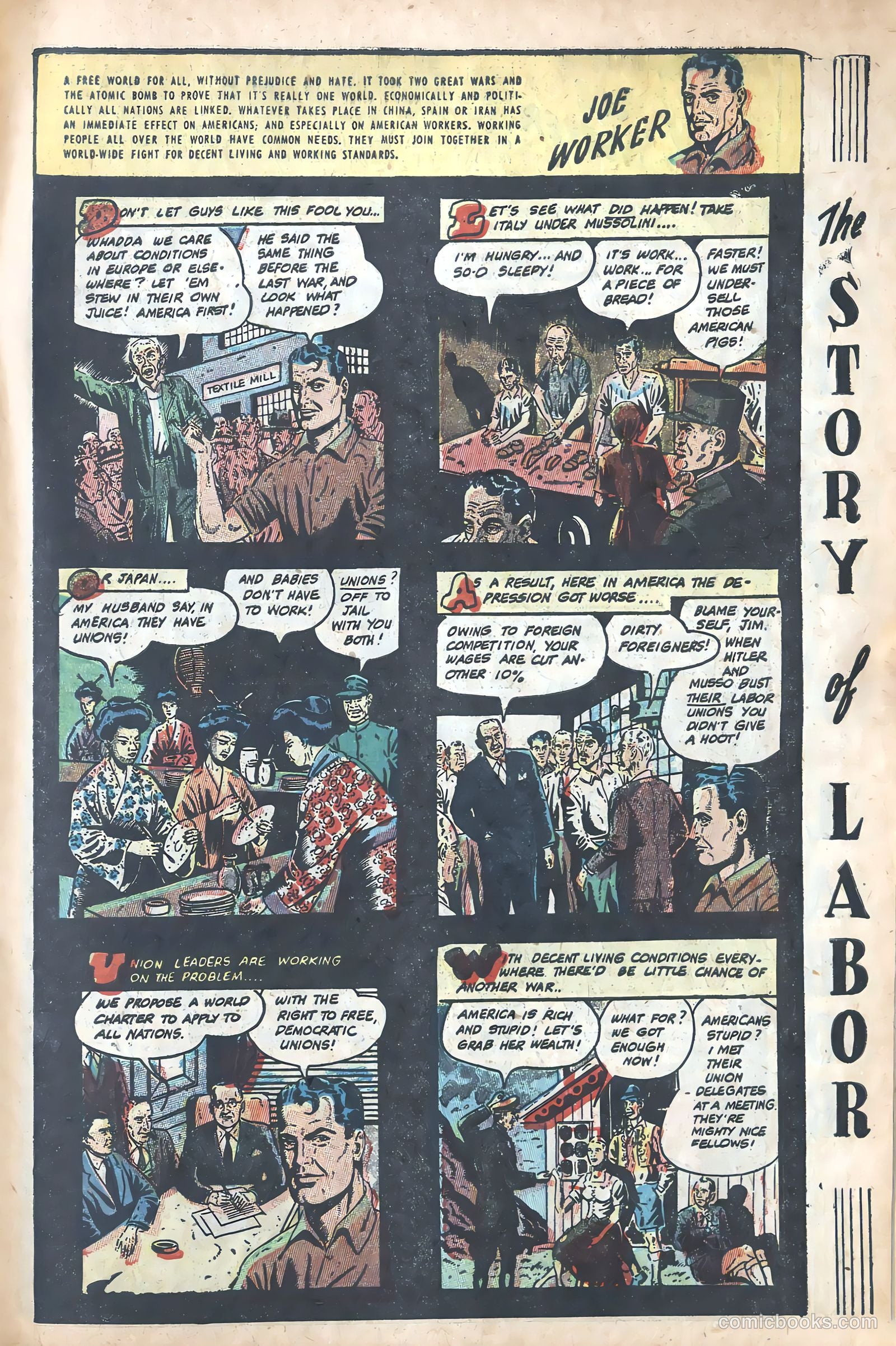 Joe Worker and the Story of Labor #nn (1945) — page 37 of 47