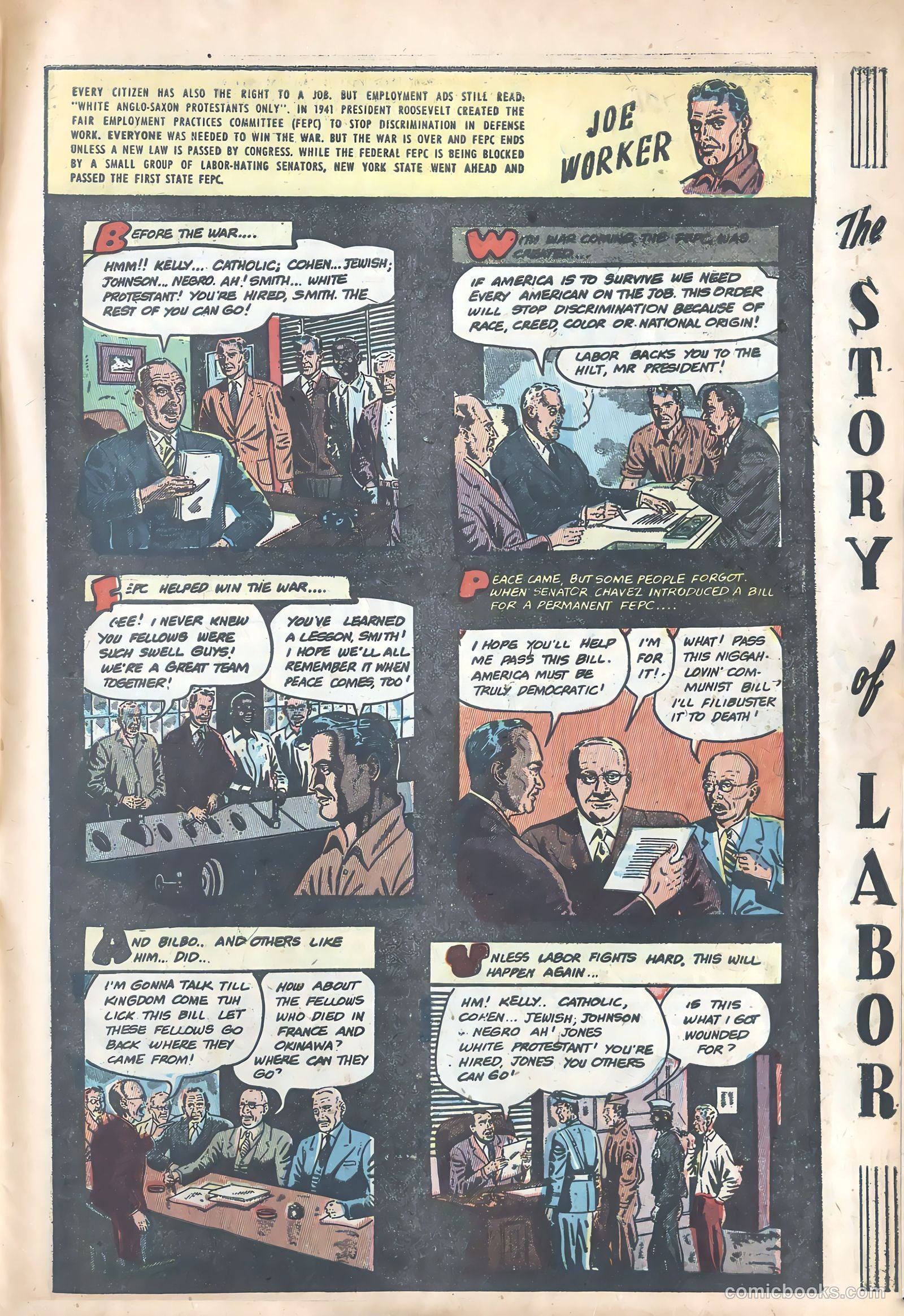Joe Worker and the Story of Labor #nn (1945) — page 41 of 47