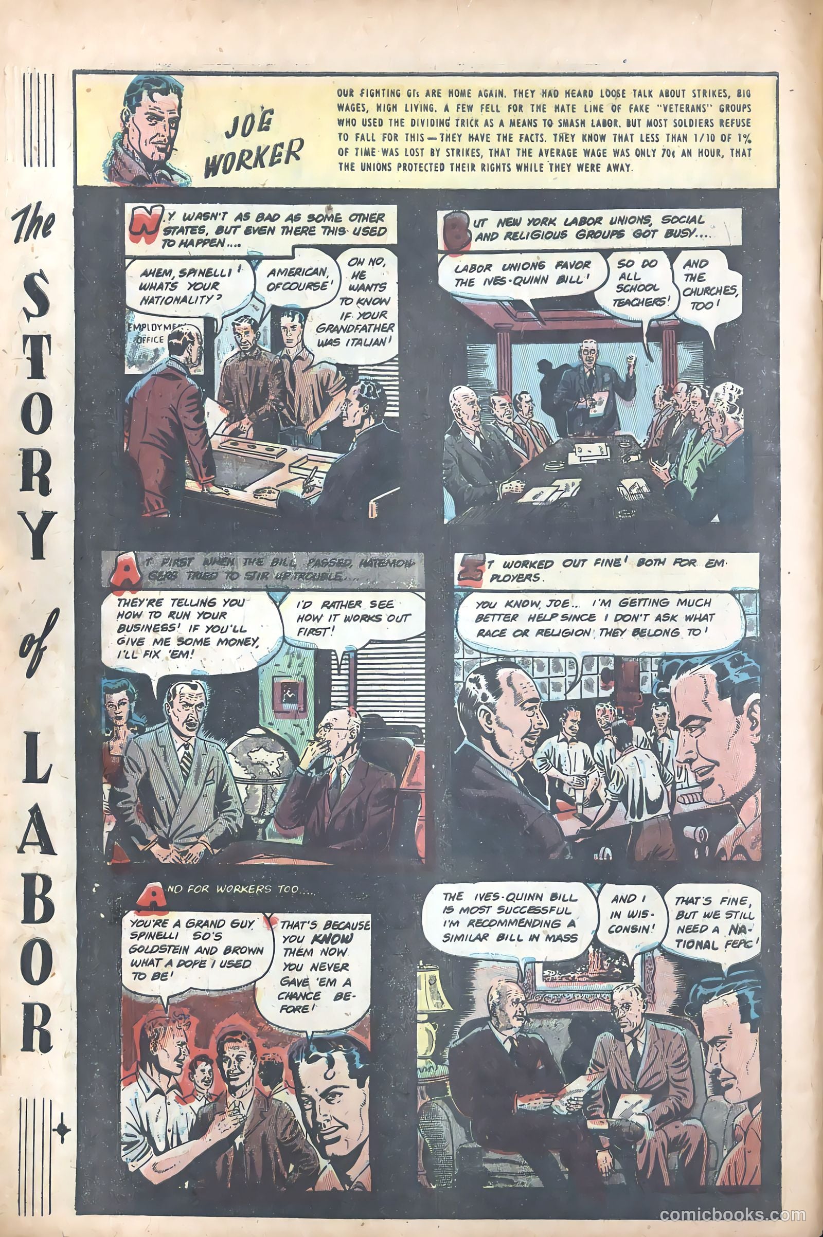 Joe Worker and the Story of Labor #nn (1945) — page 42 of 47