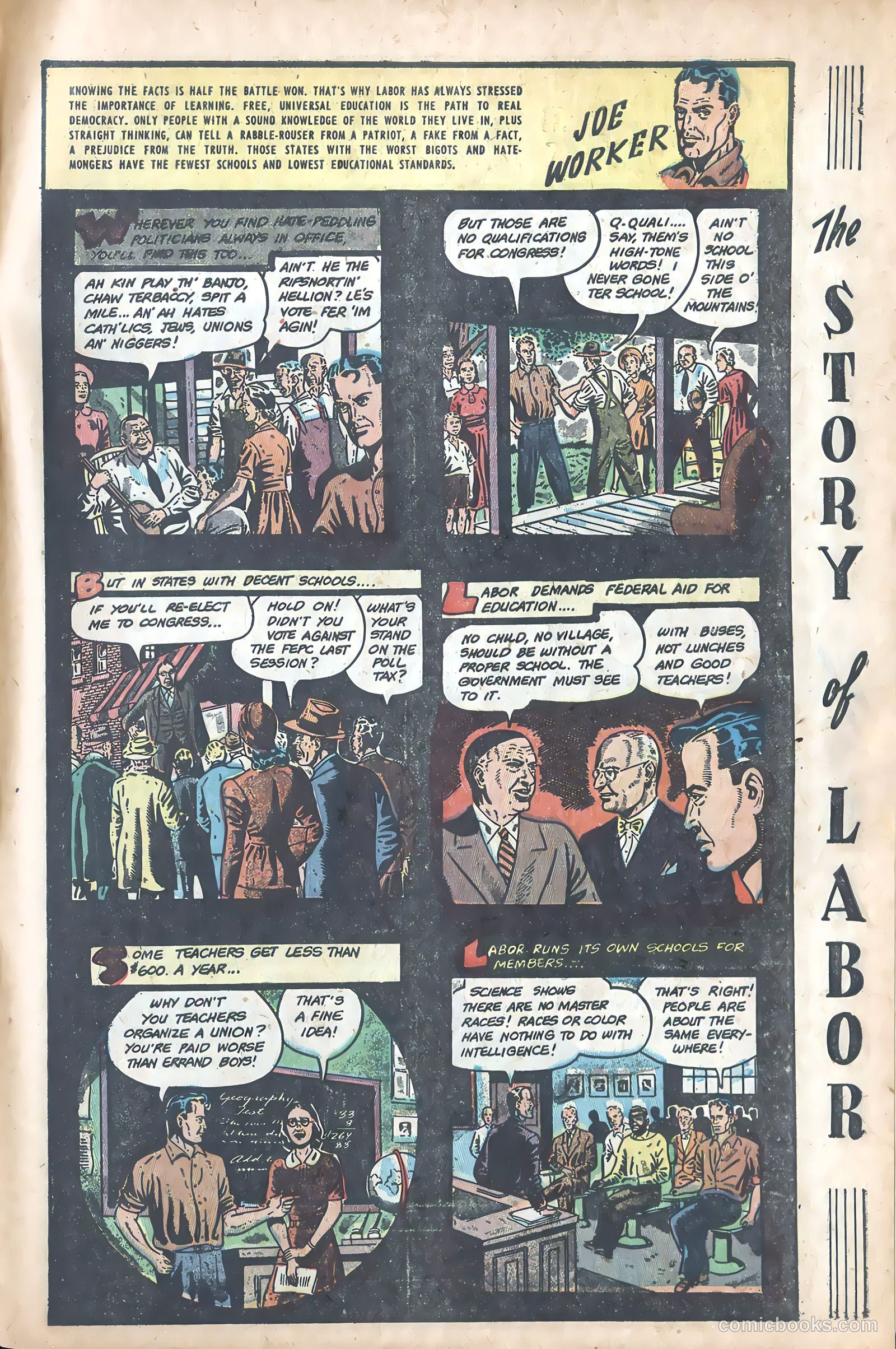 Joe Worker and the Story of Labor #nn (1945) — page 43 of 47