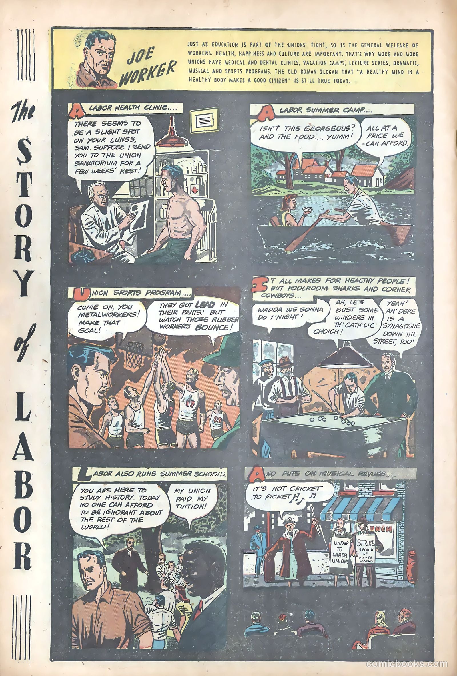 Joe Worker and the Story of Labor #nn (1945) — page 44 of 47