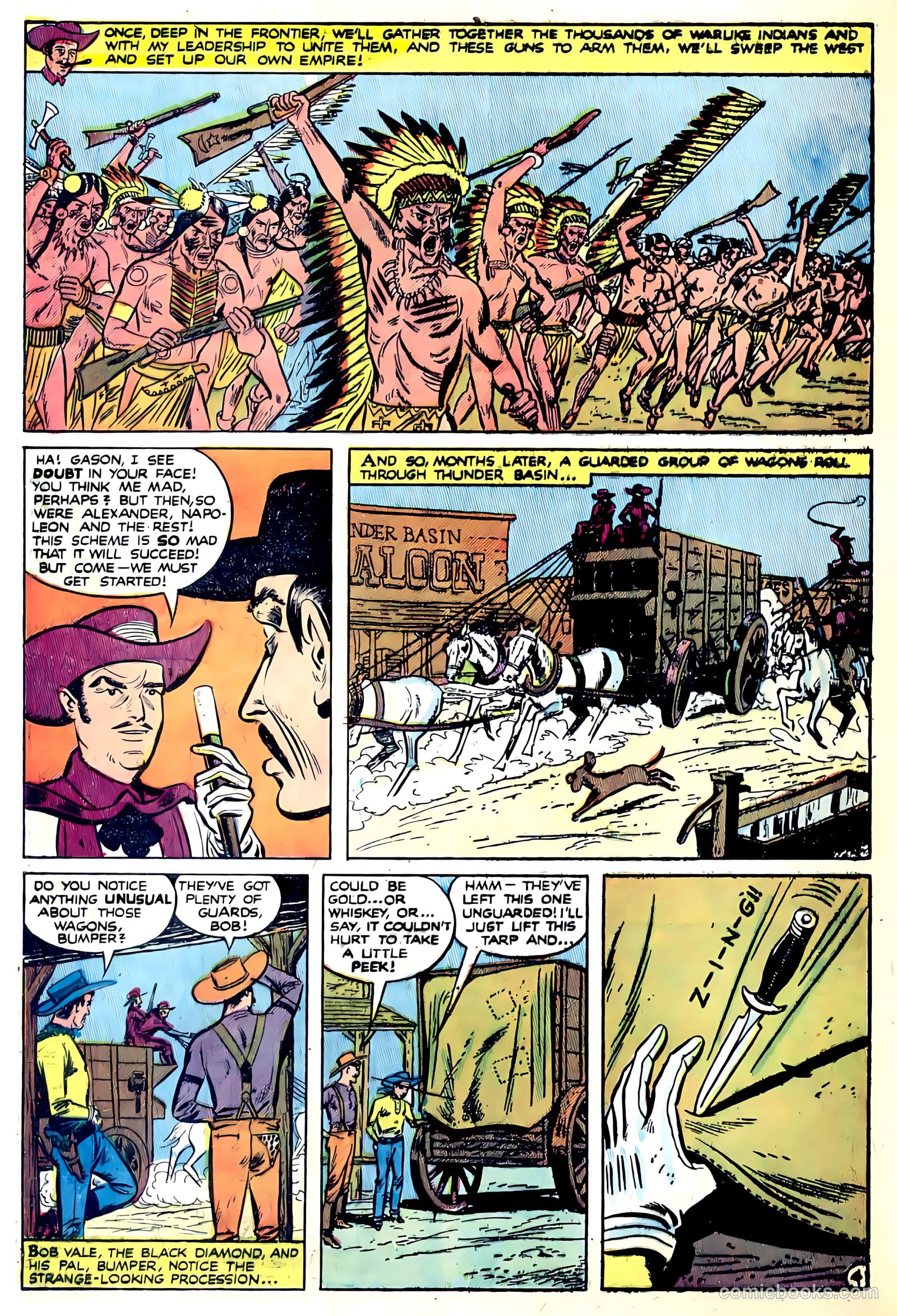 Black Diamond Western #22 (1949) — page 6 of 52