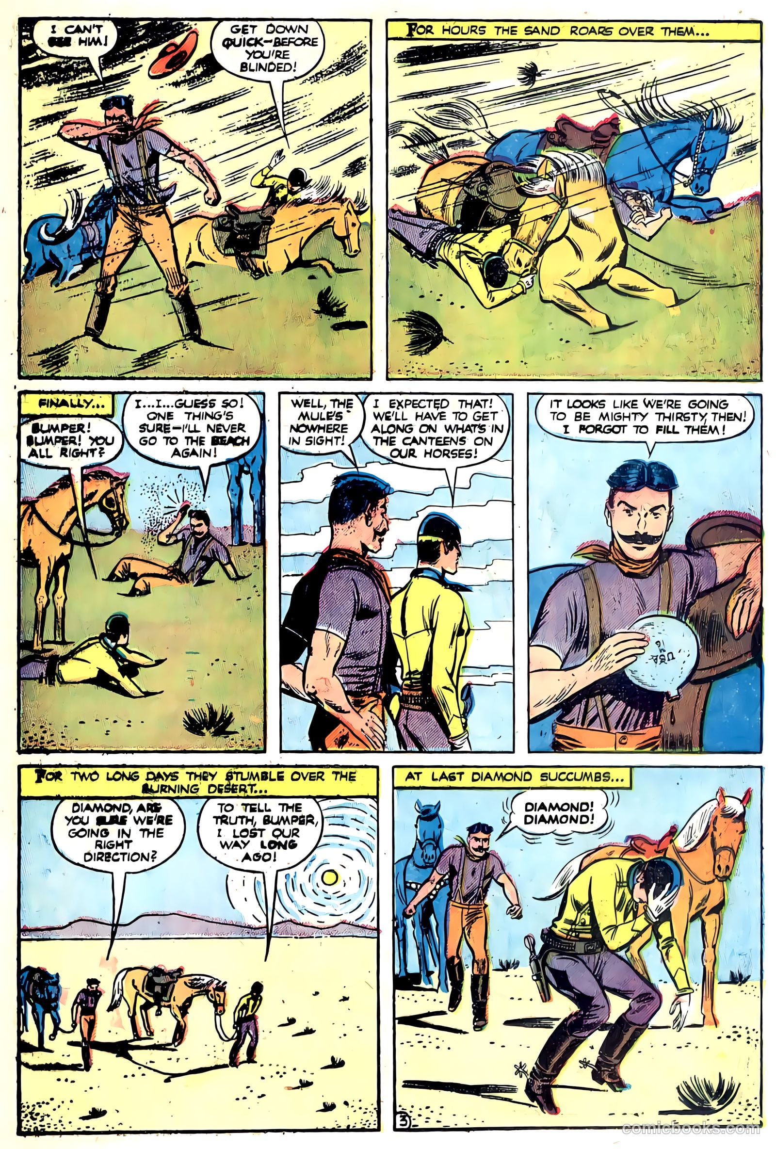 Black Diamond Western #22 (1949) — page 23 of 52