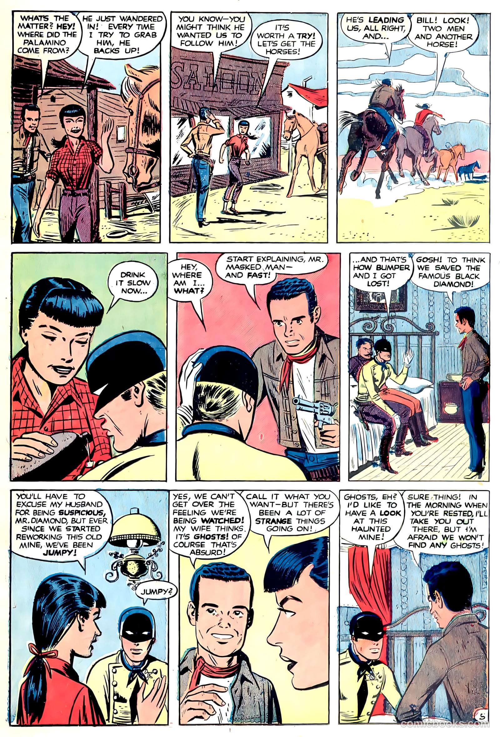 Black Diamond Western #22 (1949) — page 25 of 52