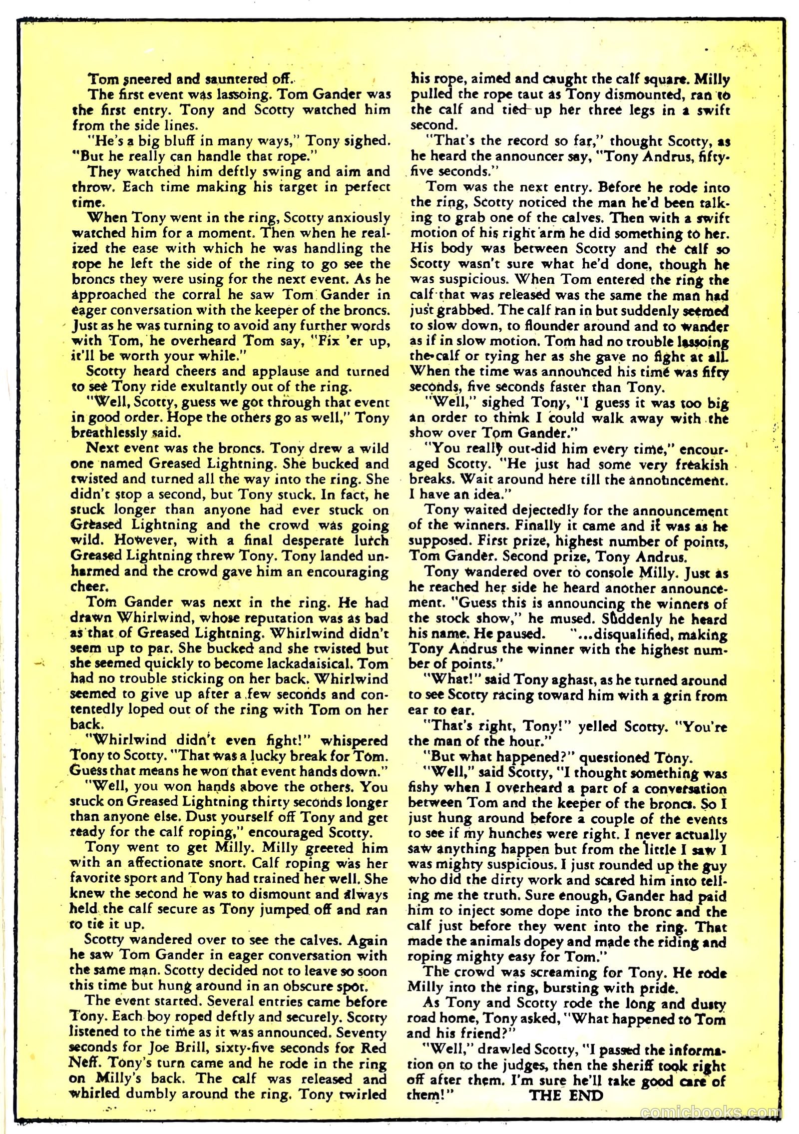 Black Diamond Western #22 (1949) — page 30 of 52