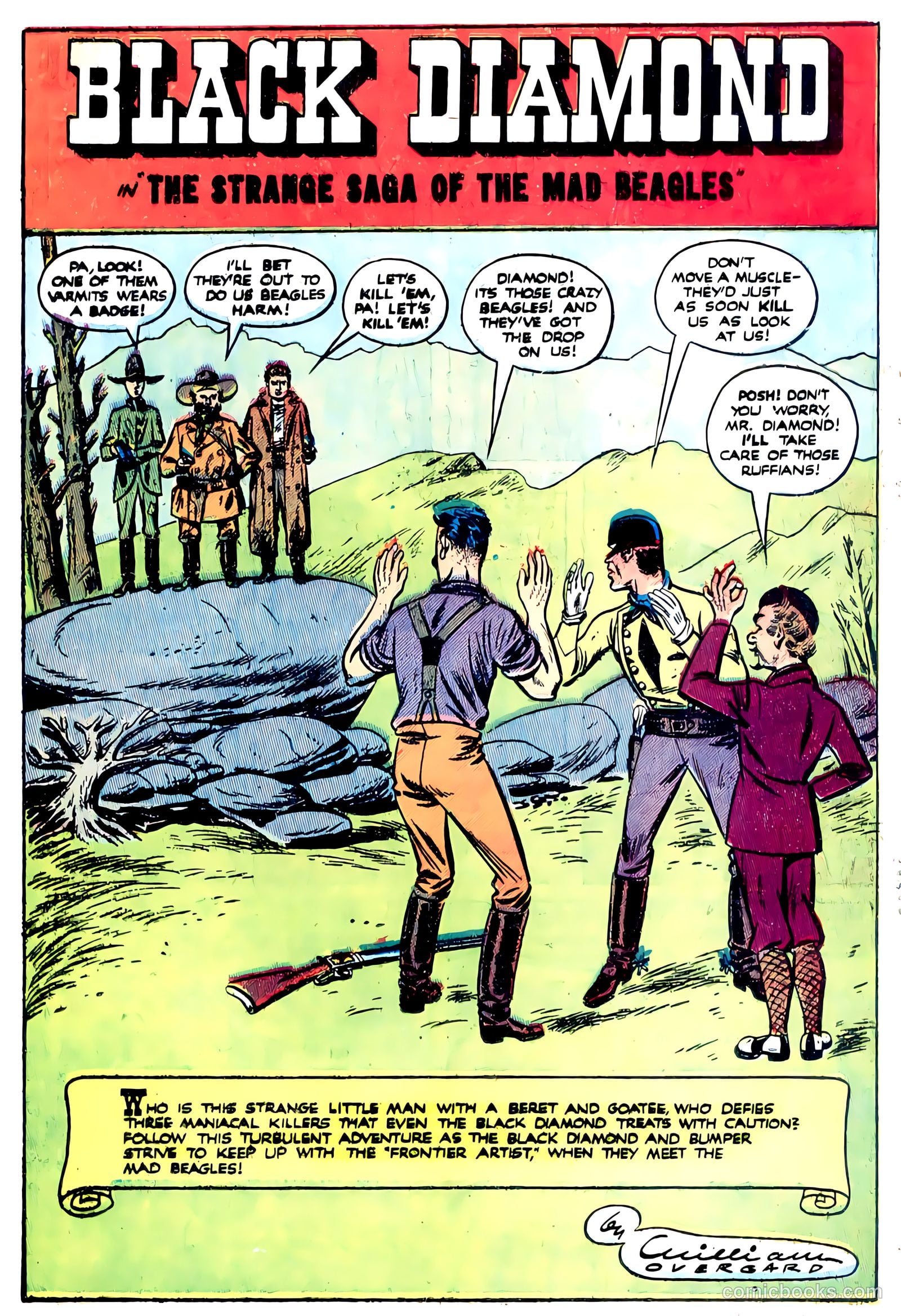 Black Diamond Western #22 (1949) — page 35 of 52