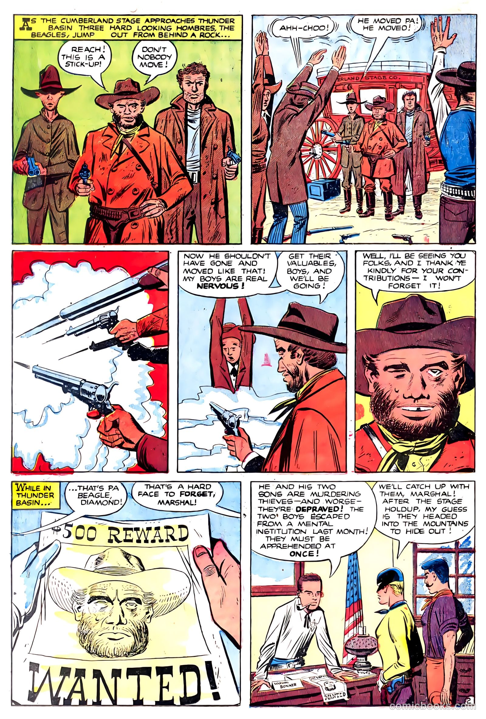 Black Diamond Western #22 (1949) — page 36 of 52