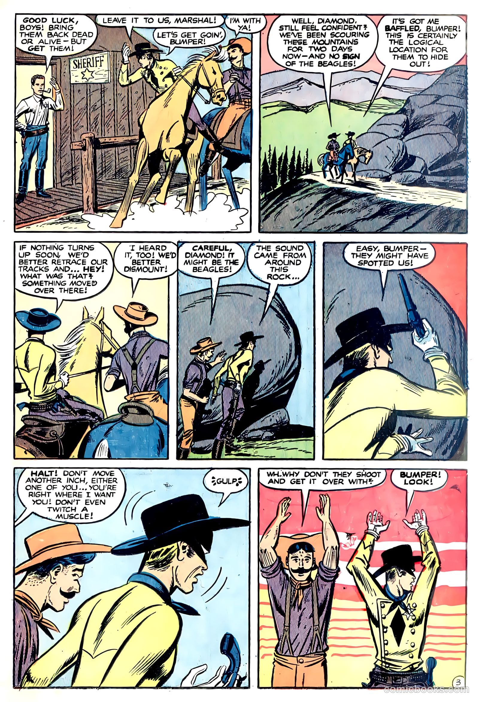 Black Diamond Western #22 (1949) — page 37 of 52