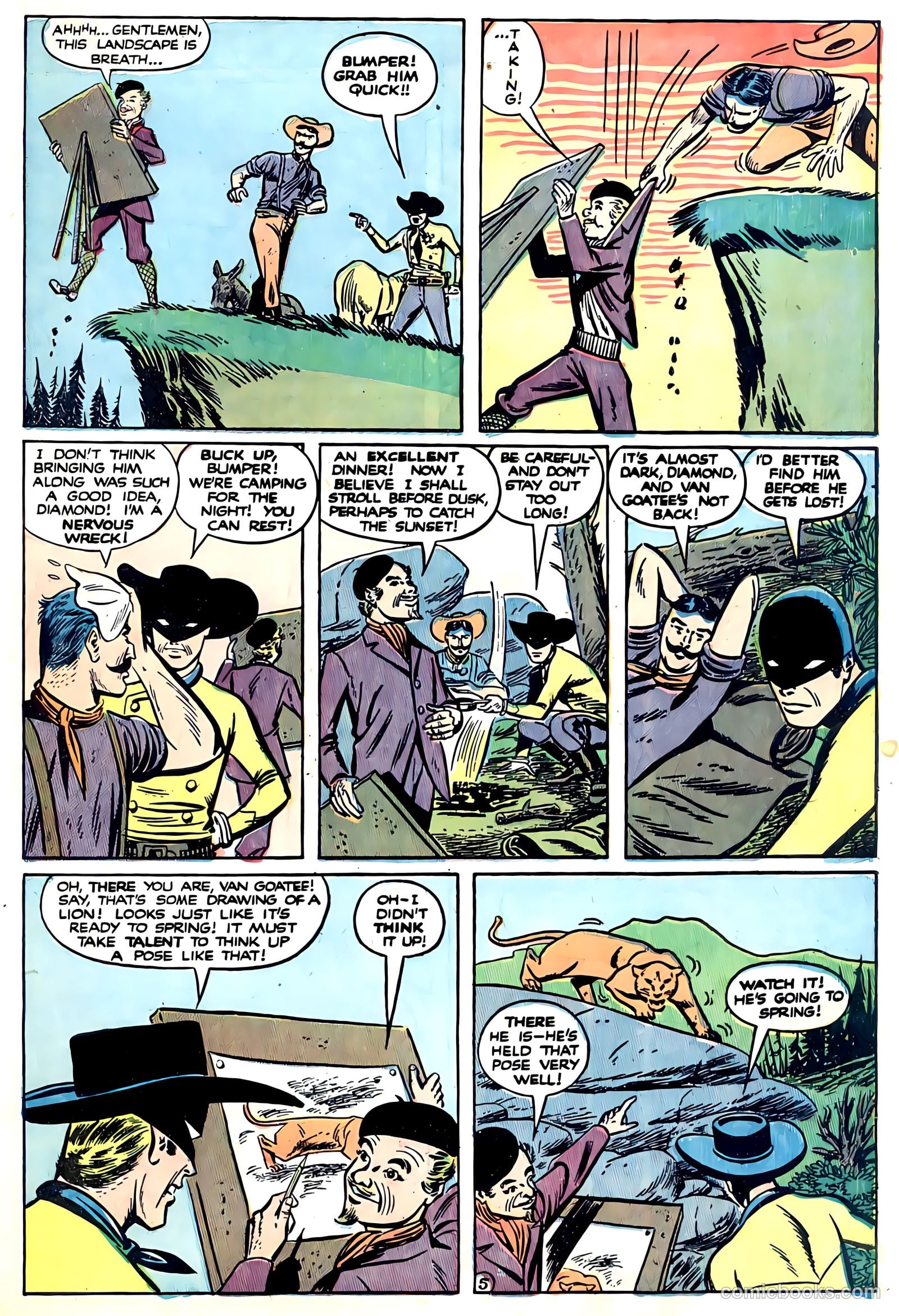 Black Diamond Western #22 (1949) — page 39 of 52